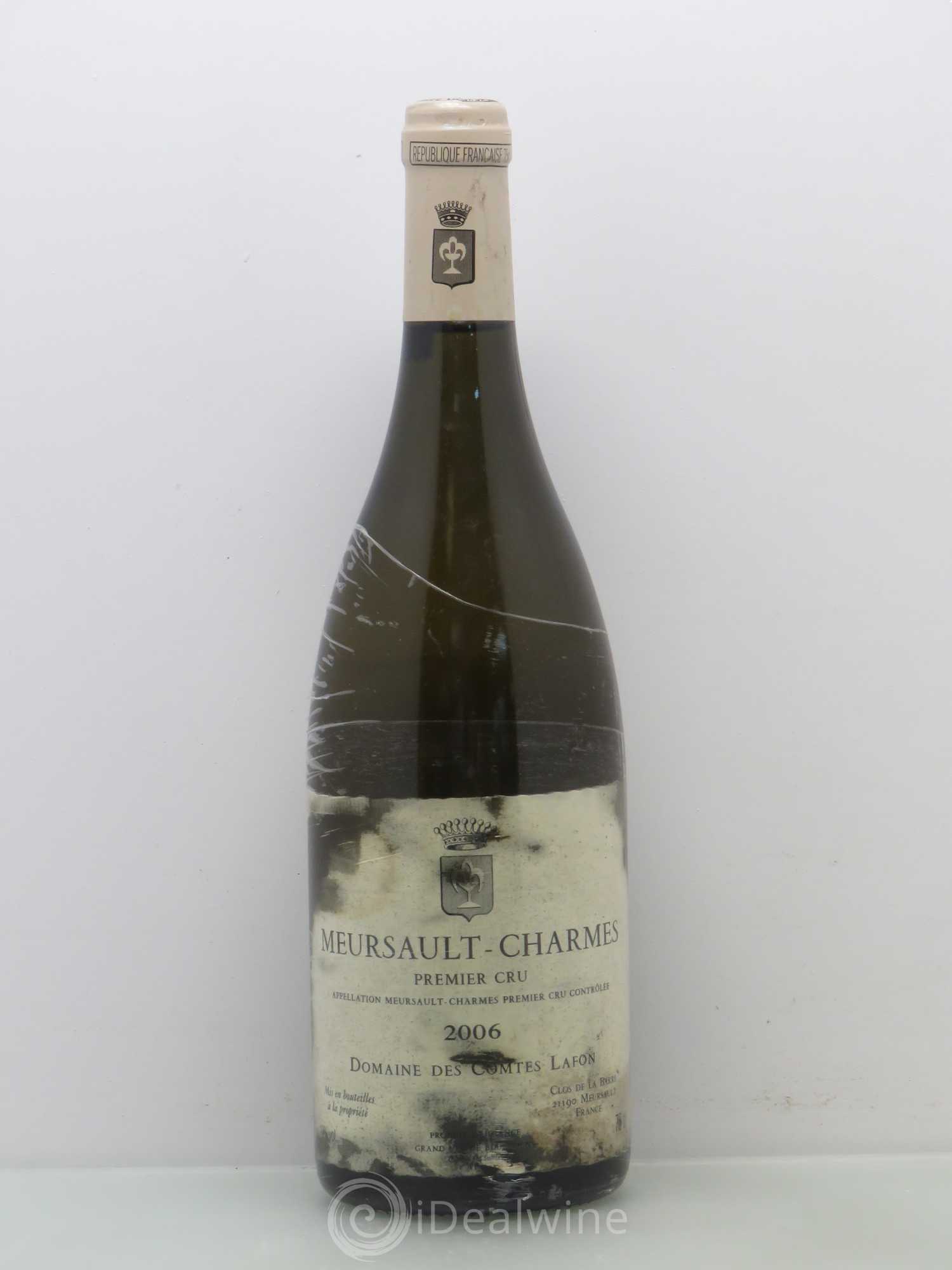 Meursault 1er Cru Charmes Comtes Lafon (Domaine des) 2006 - Lot de 1 bouteille - 0