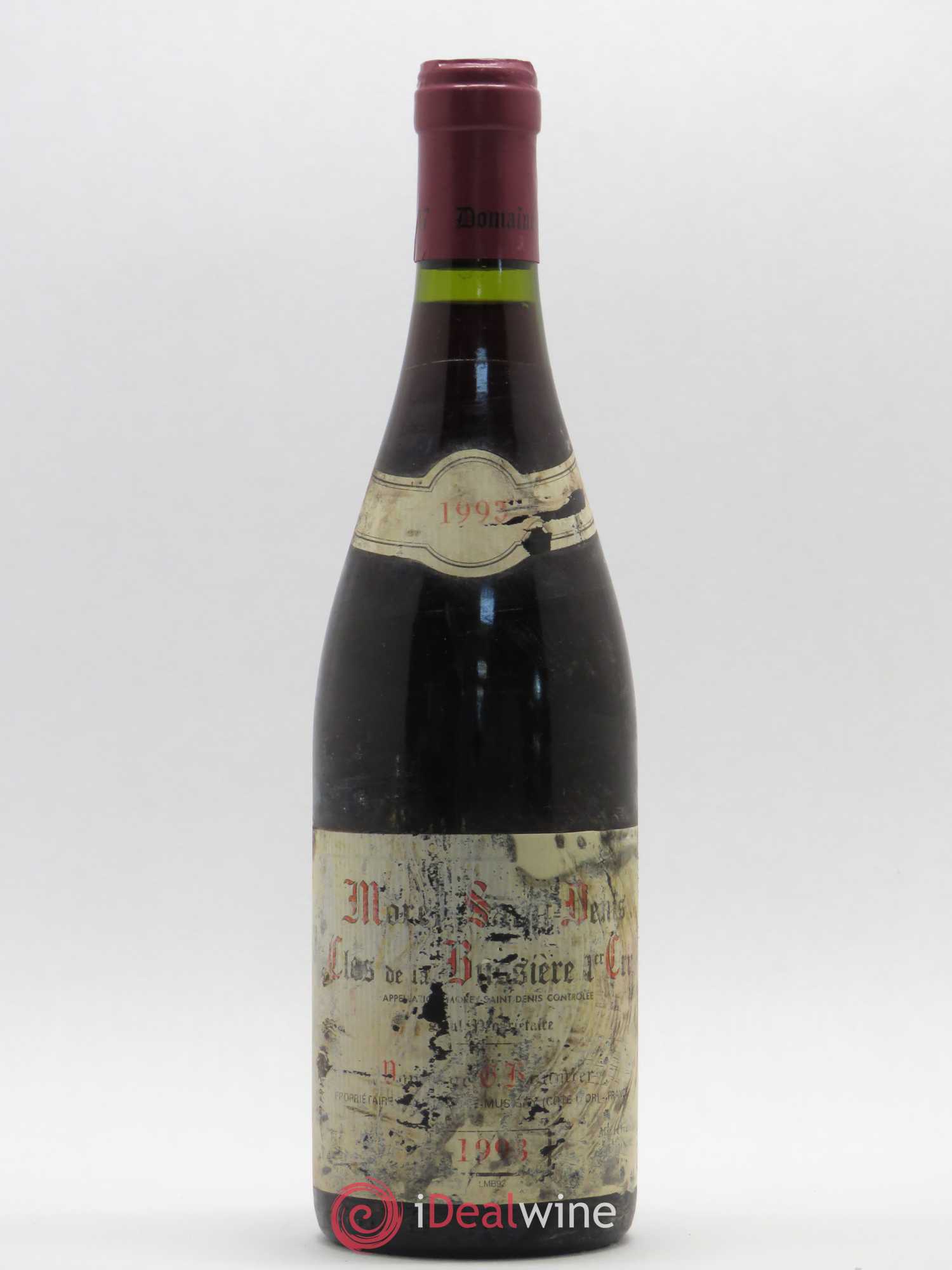 Morey-Saint-Denis 1er Cru Clos de la Bussière Georges Roumier (Domaine) 1993 - Lot de 1 bouteille - 0