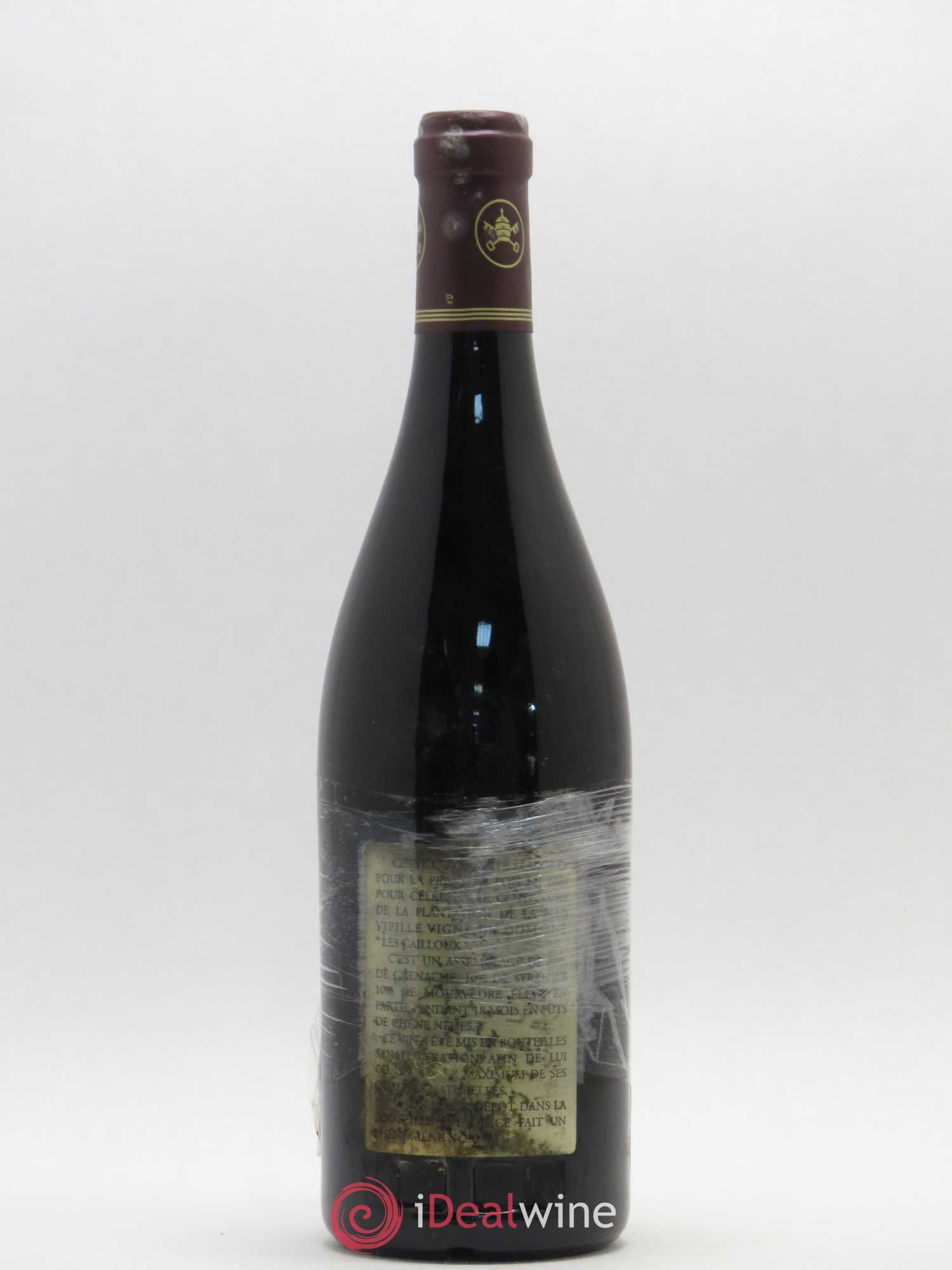 Châteauneuf-du-Pape Les Cailloux Cuvée Centenaire André Brunel 1998 - Posten von 1 Flasche - 1