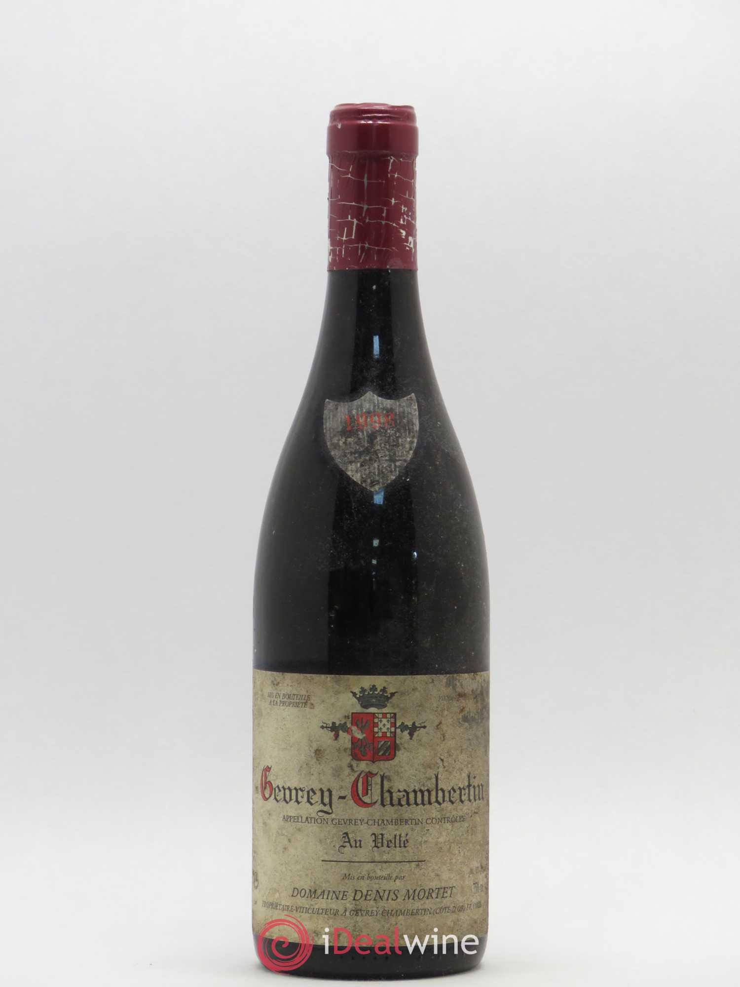 Gevrey-Chambertin Au Vellé Denis Mortet (Domaine) 1998 - Lot de 1 bouteille - 0