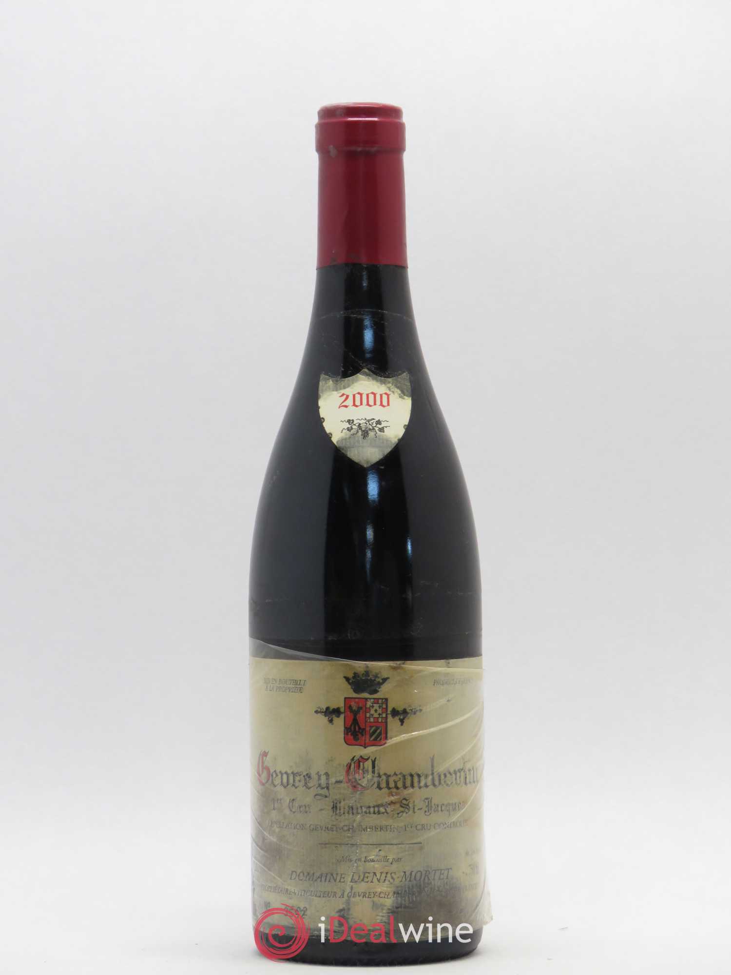 Gevrey-Chambertin 1er Cru Lavaux Saint Jacques Denis Mortet (Domaine) 2000 - Lot de 1 bouteille - 0