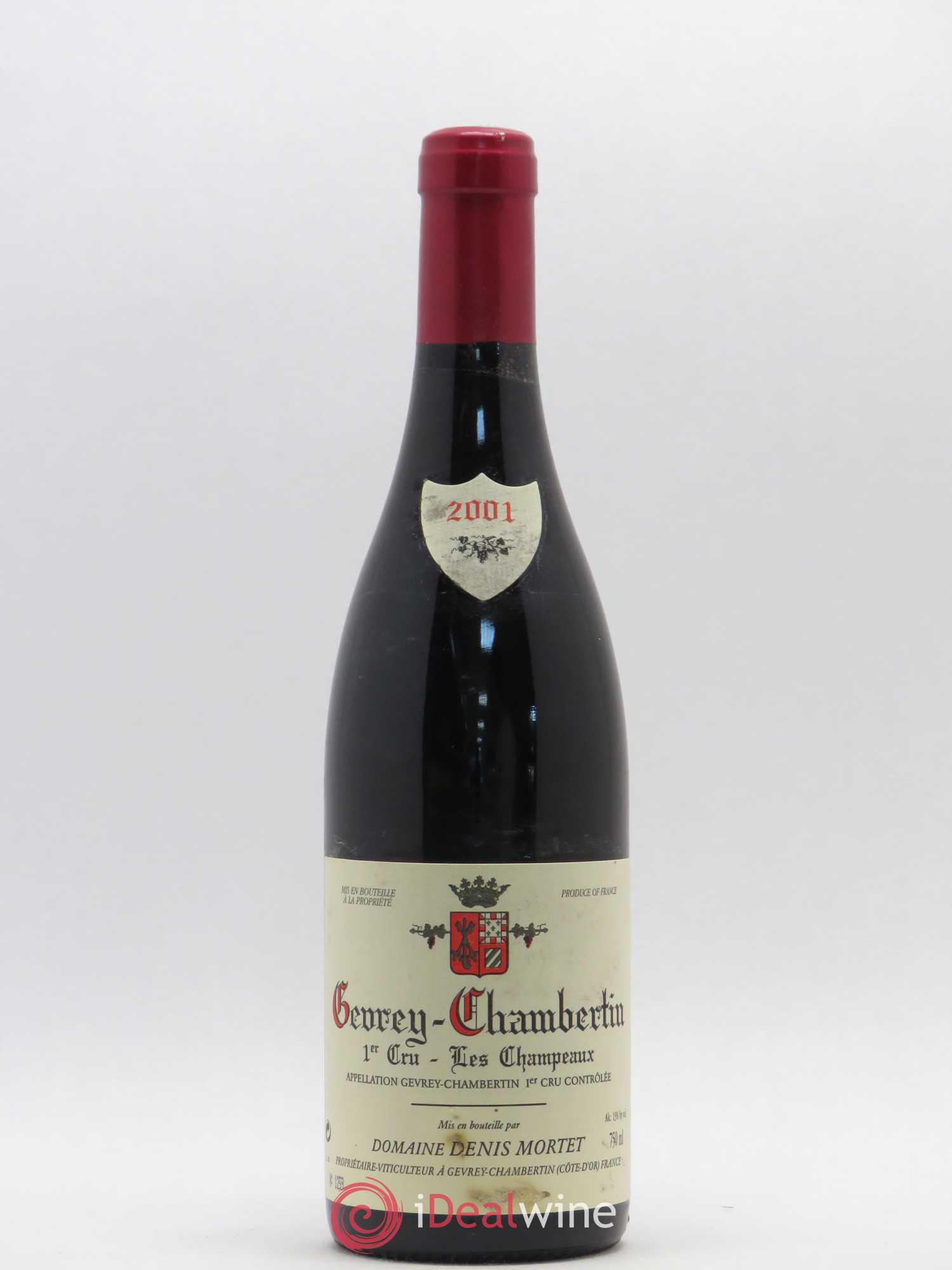 Gevrey-Chambertin 1er Cru Les Champeaux Denis Mortet (Domaine) 2001 - Lot de 1 bouteille - 0