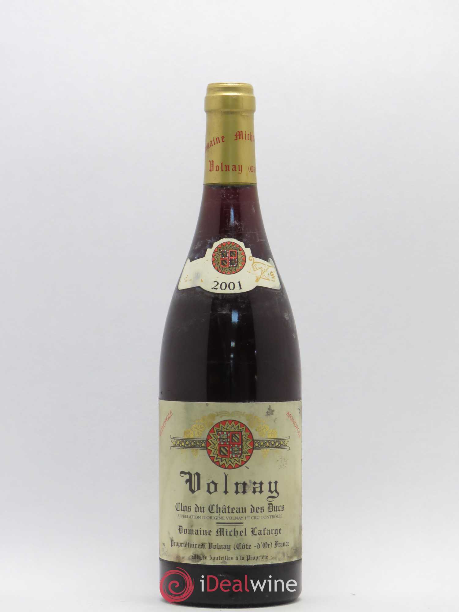 Volnay 1er Cru Clos du Château des Ducs Lafarge (Domaine) 2001 - Posten von 1 Flasche - 0