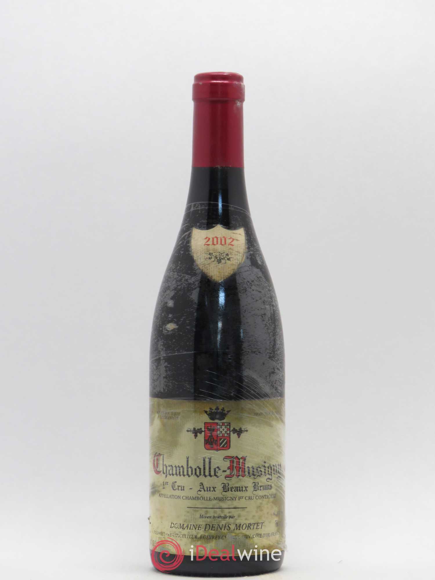 Chambolle-Musigny 1er Cru Aux Beaux Bruns Denis Mortet (Domaine) 2002 - Lot de 1 bouteille - 0