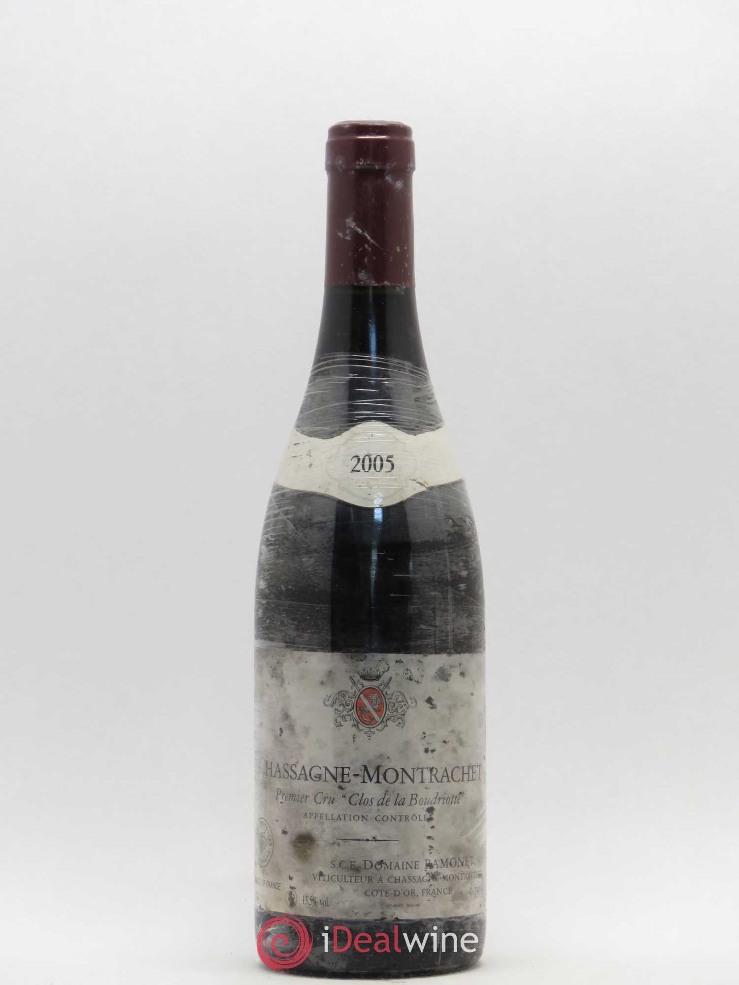Chassagne-Montrachet 1er Cru Clos de la Boudriotte Ramonet (Domaine) 2005 - Lot de 1 bouteille - 0