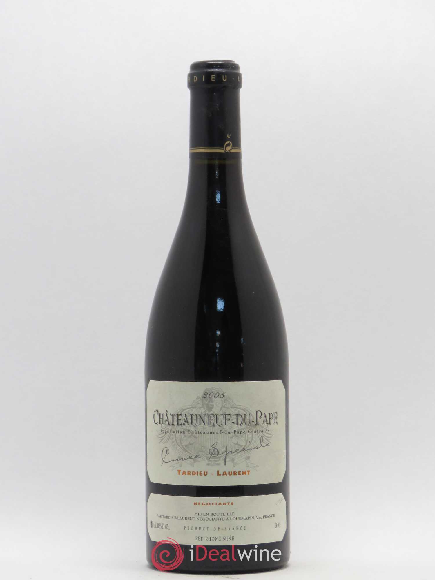 Châteauneuf-du-Pape Tardieu-Laurent Cuvée spéciale Famille Tardieu 2005 - Lot de 1 bouteille - 0