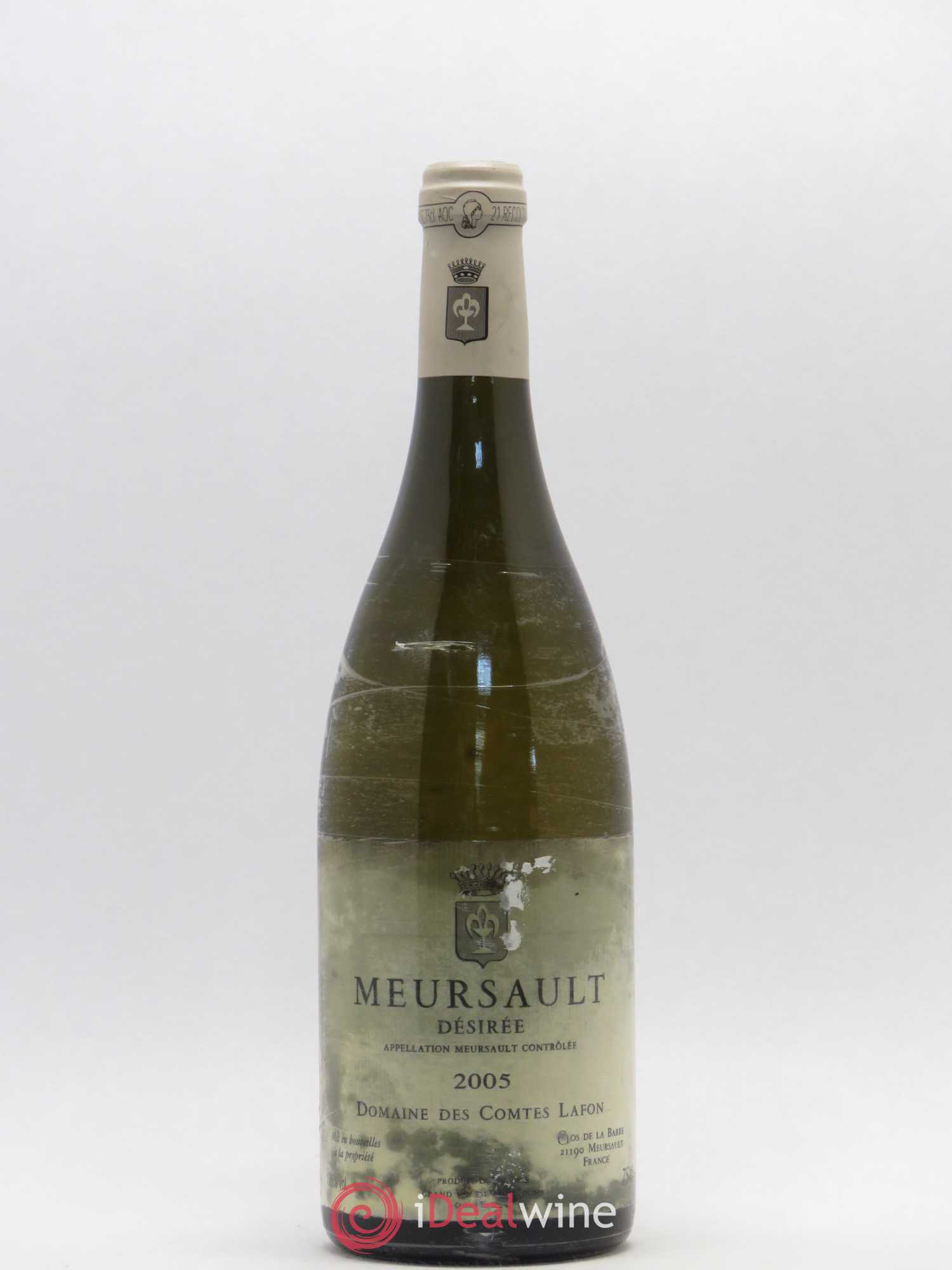 Meursault Désirée Comtes Lafon (Domaine des) 2005 - Lot de 1 bouteille - 0