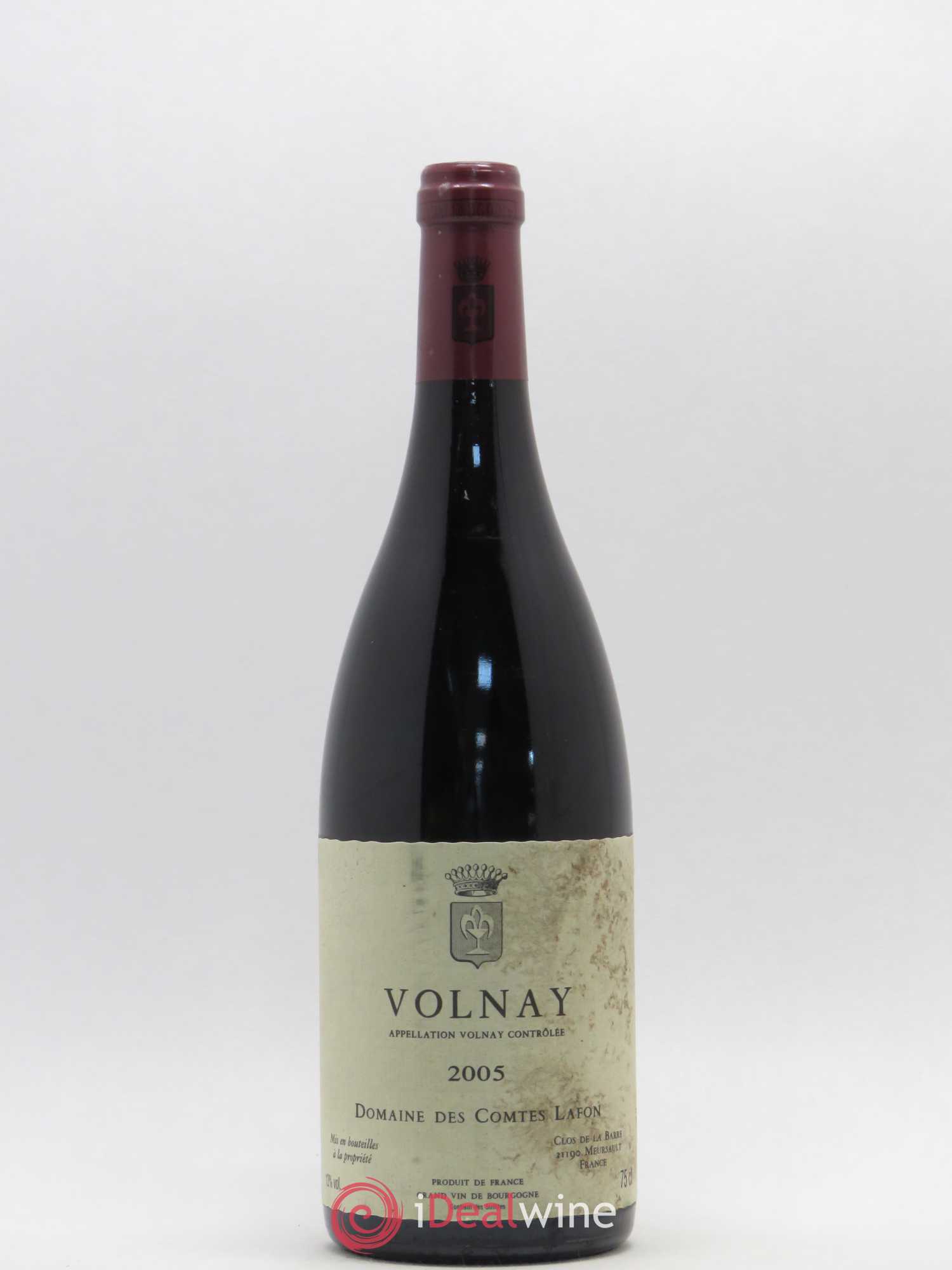 Volnay Comtes Lafon (Domaine des) 2005 - Lot de 1 bouteille - 0