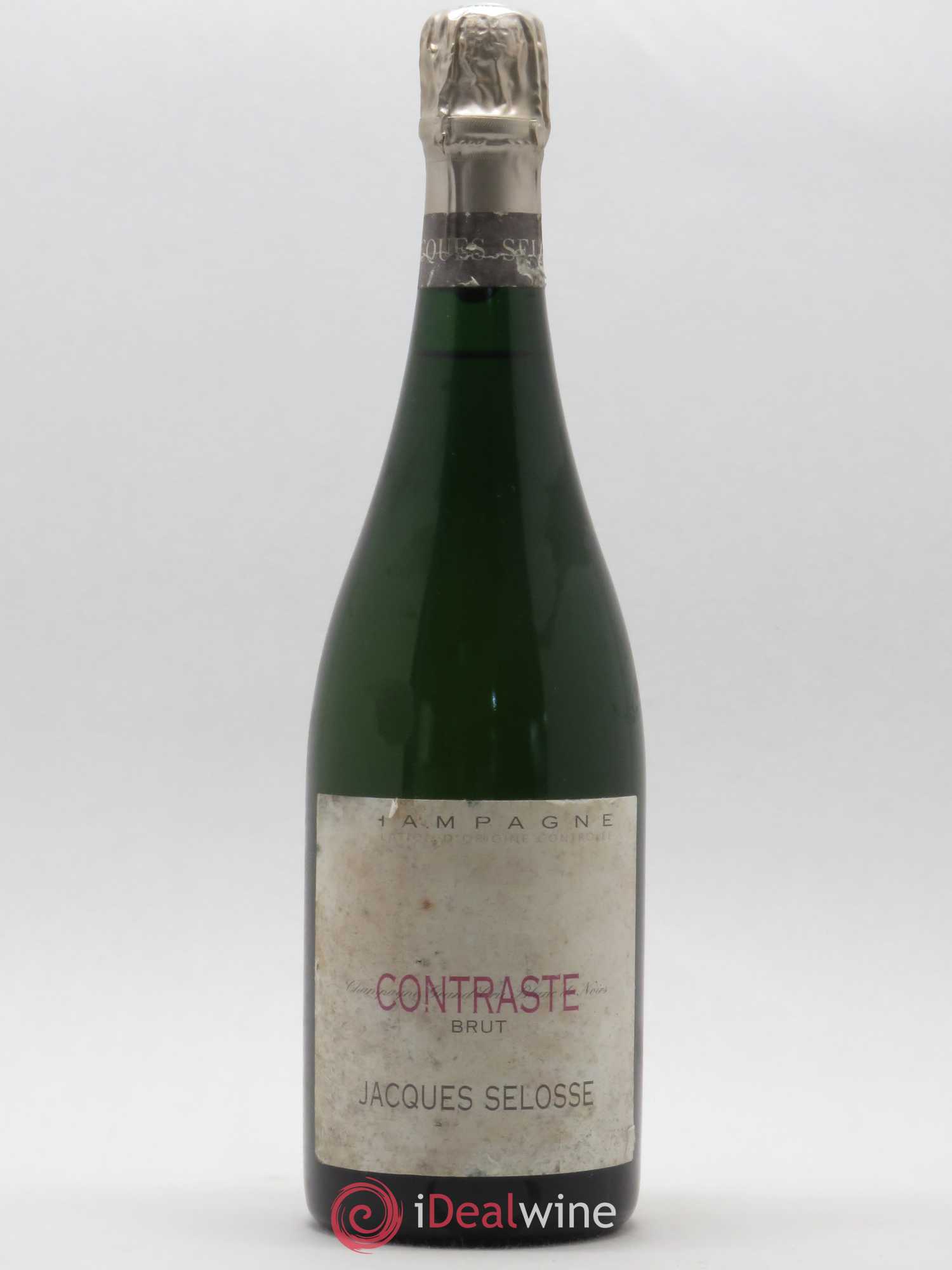 Contraste Blanc de Noirs Grand Cru Brut Jacques Selosse - Lot de 1 bouteille - 0