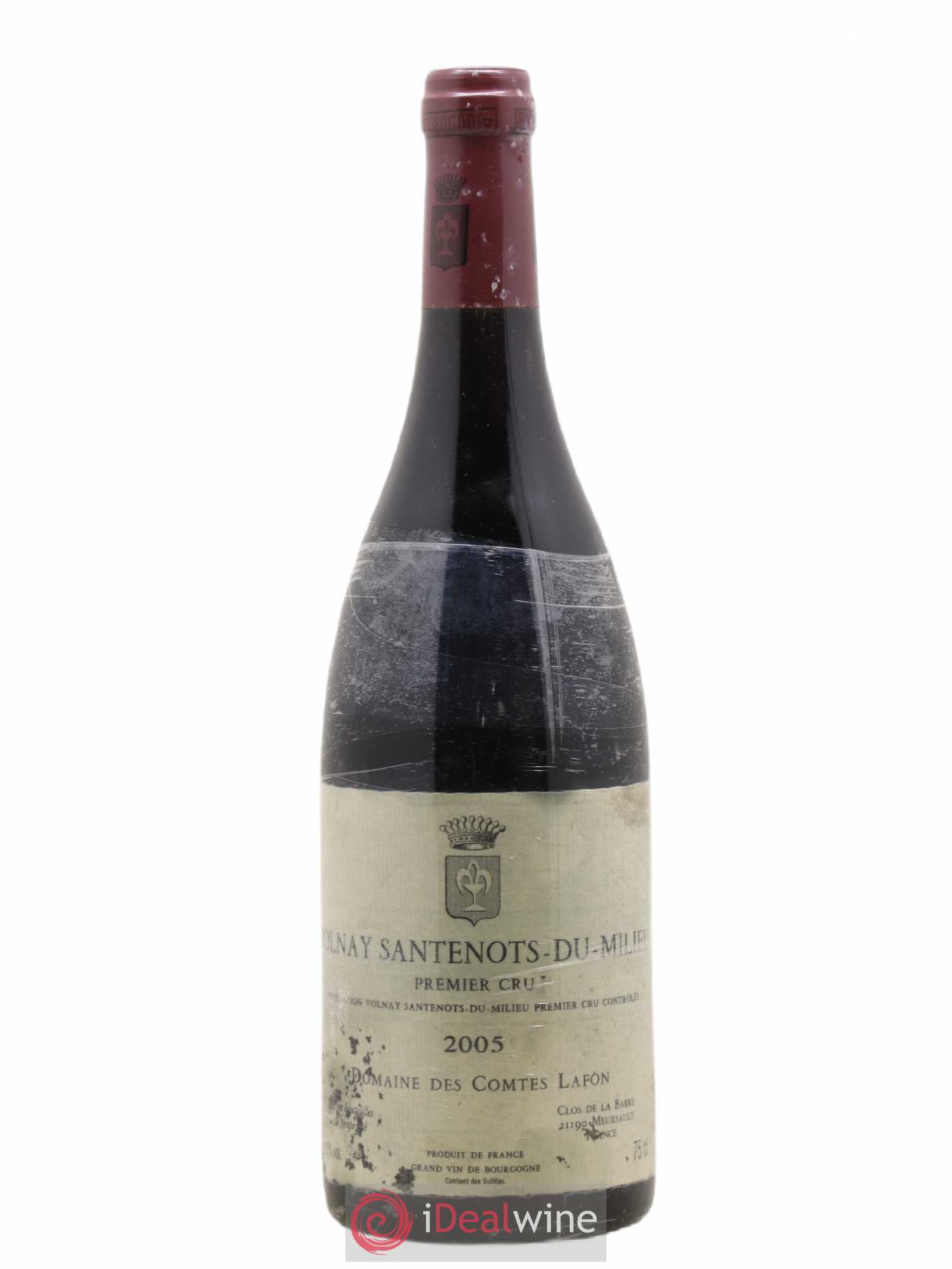 Volnay 1er Cru Santenots du Milieu Comtes Lafon (Domaine des) 2005 - Lot de 1 bouteille - 0