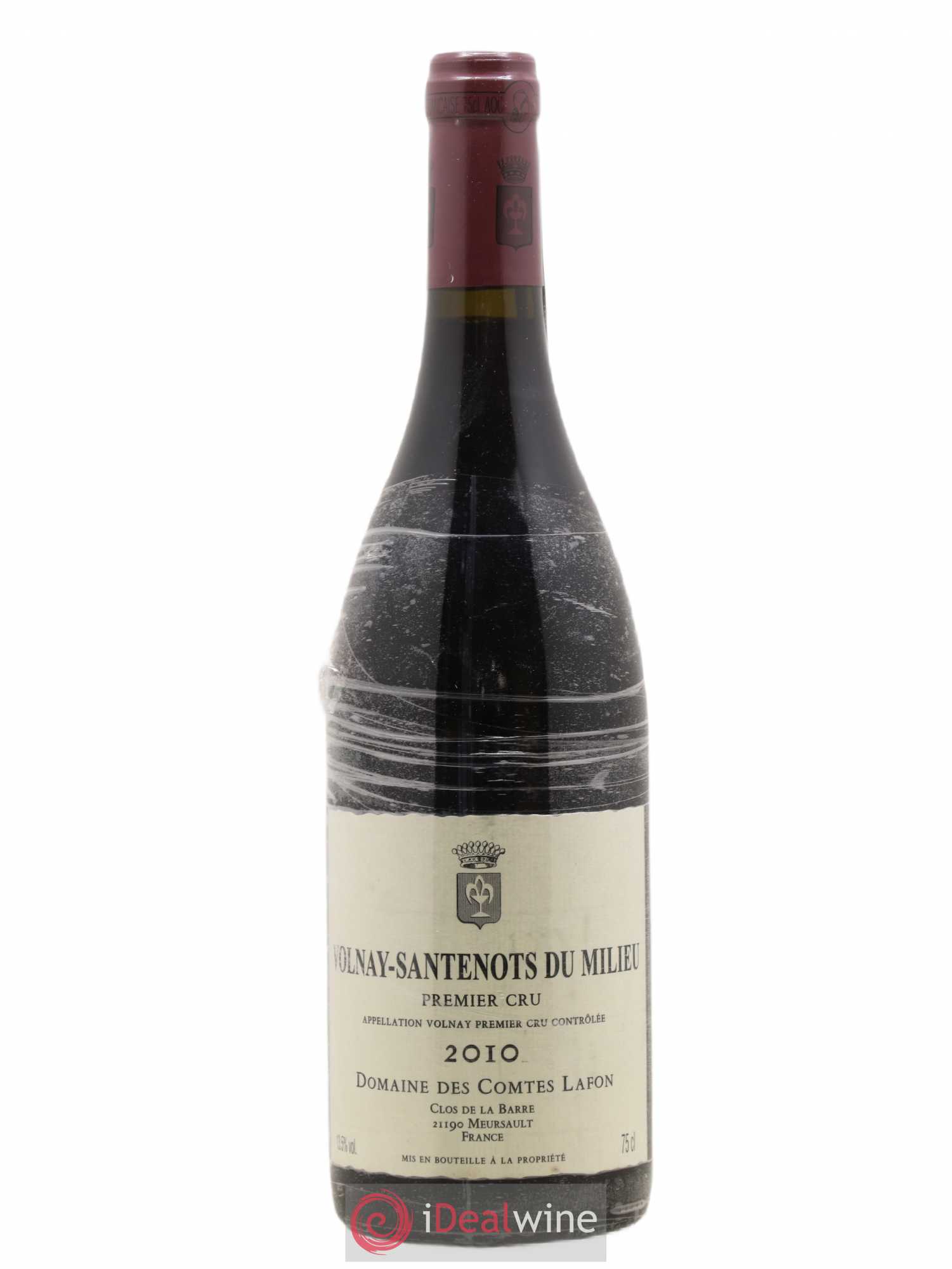 Volnay 1er Cru Santenots du Milieu Comtes Lafon (Domaine des) 2010 - Lot de 1 bouteille - 0
