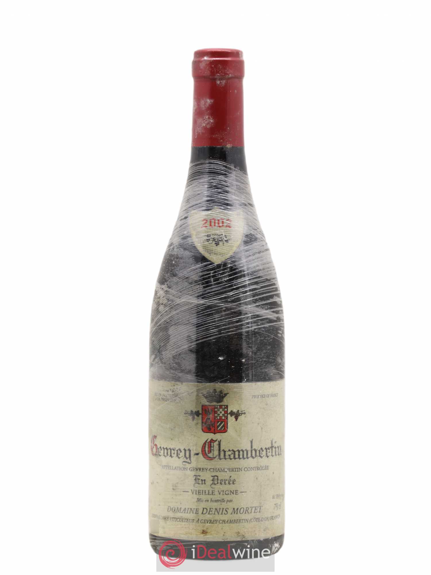 Gevrey-Chambertin En Derée Vieille Vigne Denis Mortet (Domaine) 2002 - Lot de 1 bouteille - 0