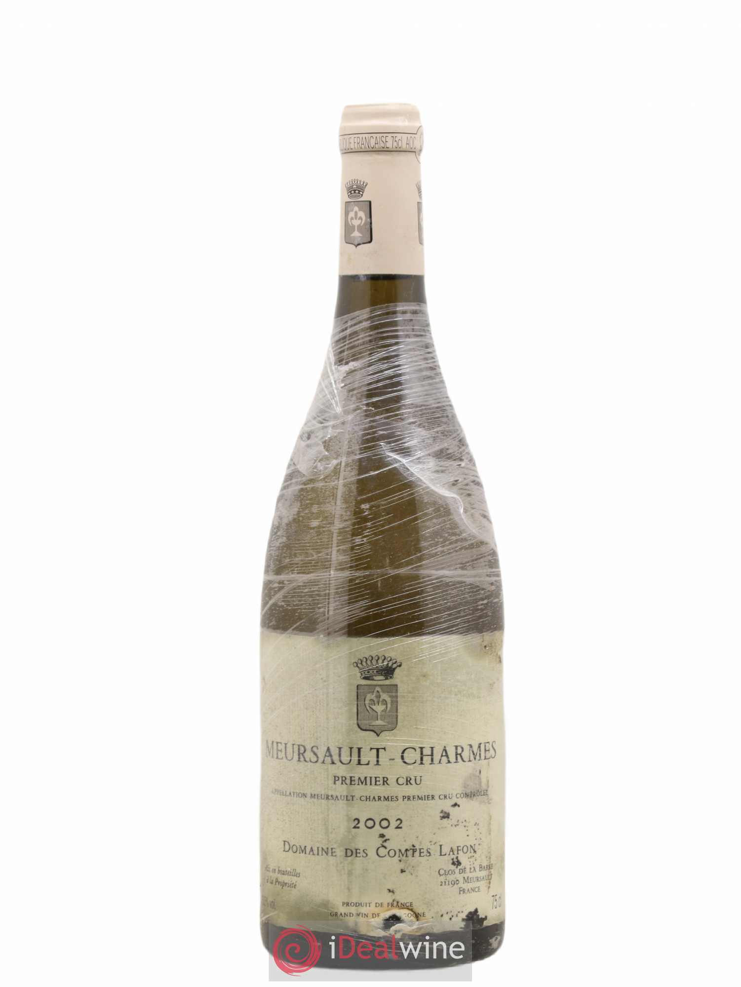 Meursault 1er Cru Charmes Comtes Lafon (Domaine des) 2002 - Lot de 1 bouteille - 0