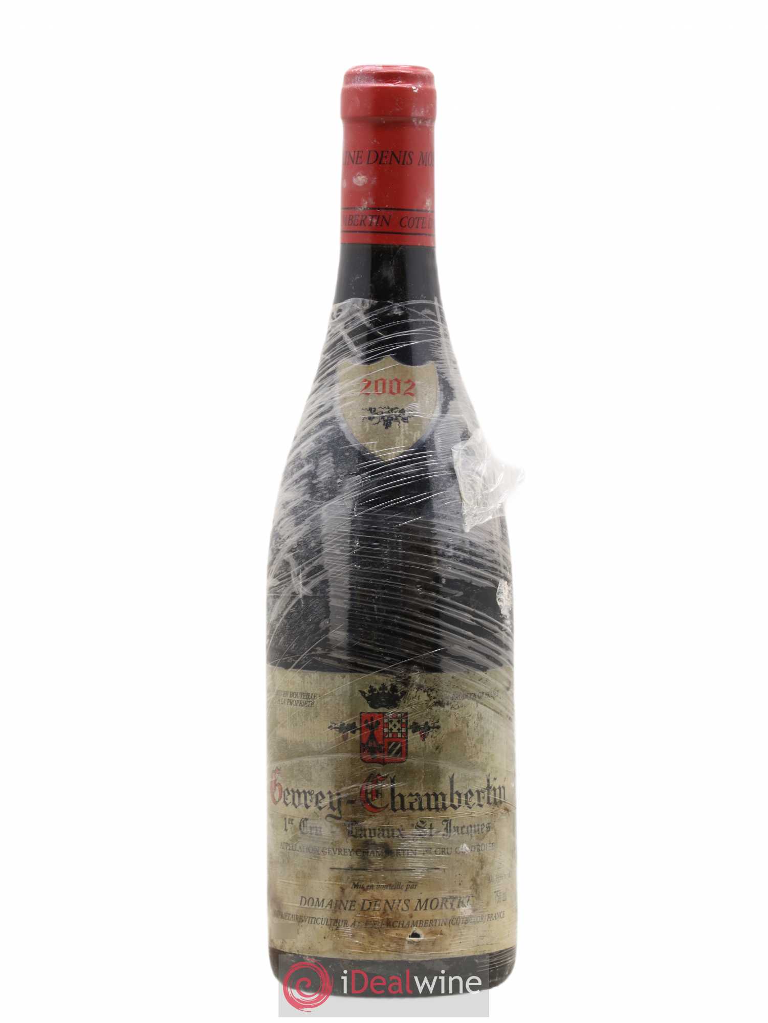 Gevrey-Chambertin 1er Cru Lavaux Saint Jacques Denis Mortet (Domaine) 2002 - Lot de 1 bouteille - 0