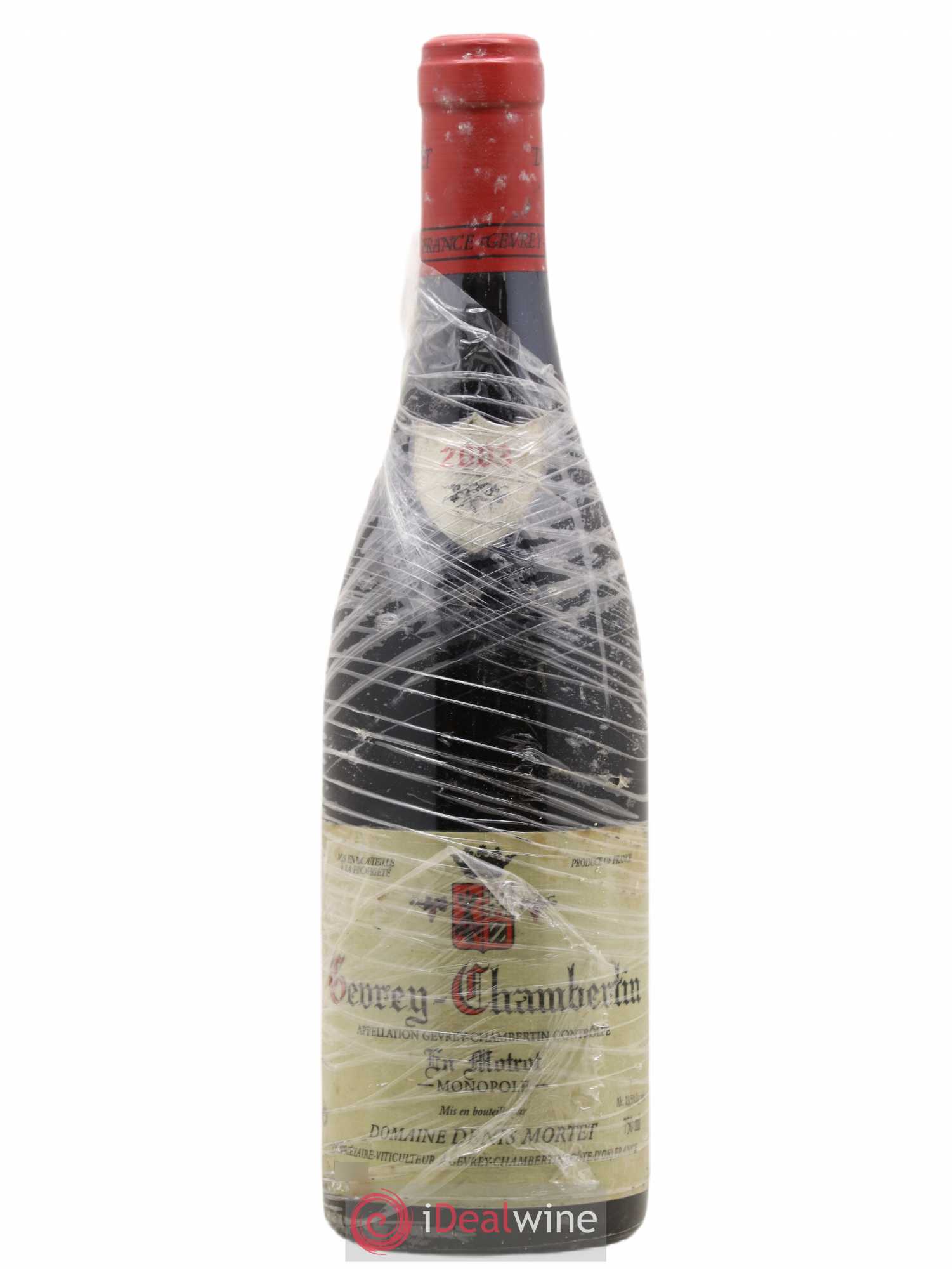 Gevrey-Chambertin En Motrot Denis Mortet (Domaine) 2003 - Lot de 1 bouteille - 0