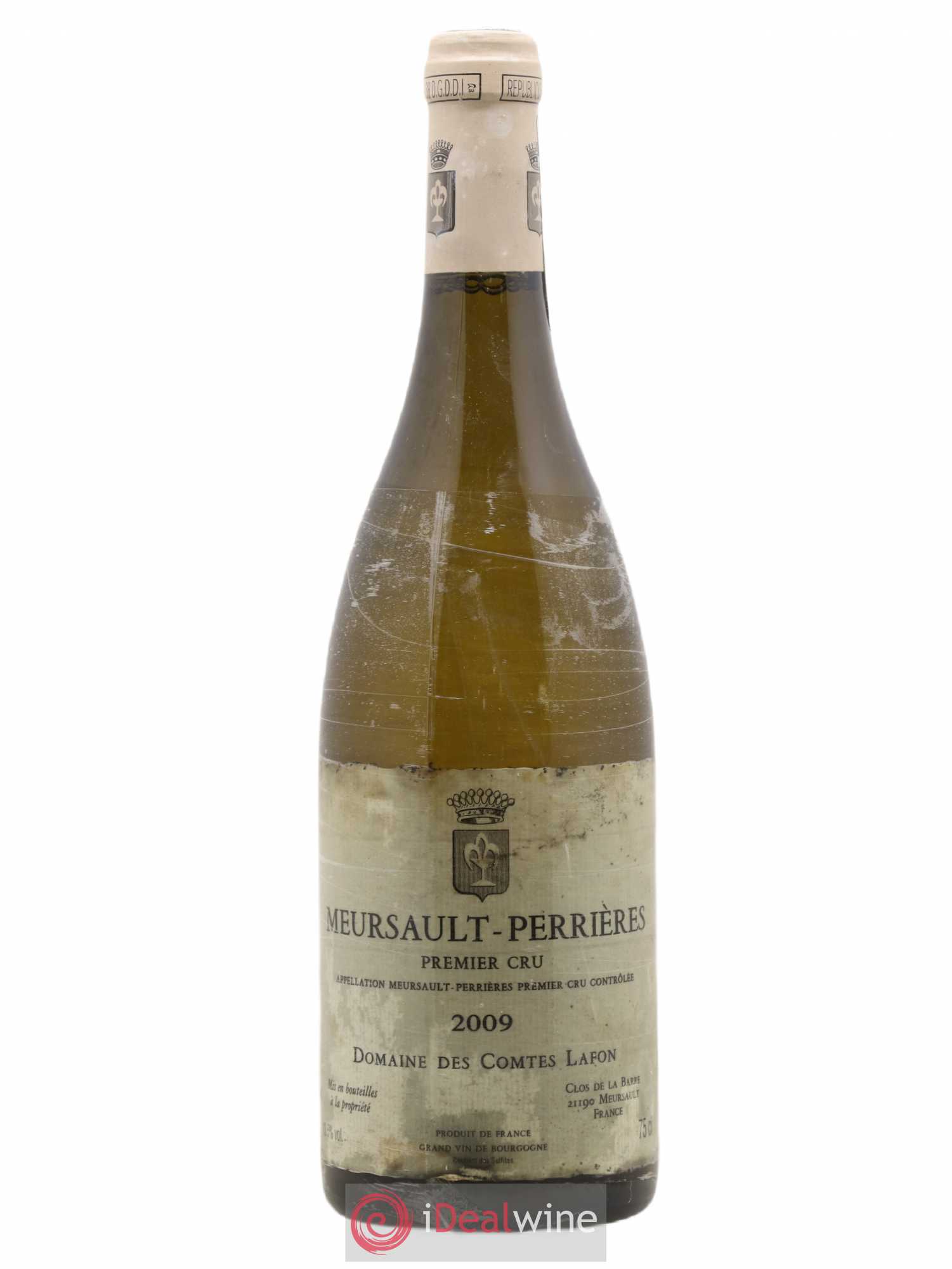 Meursault 1er Cru Perrières Comtes Lafon (Domaine des) 2009 - Lot de 1 bouteille - 0