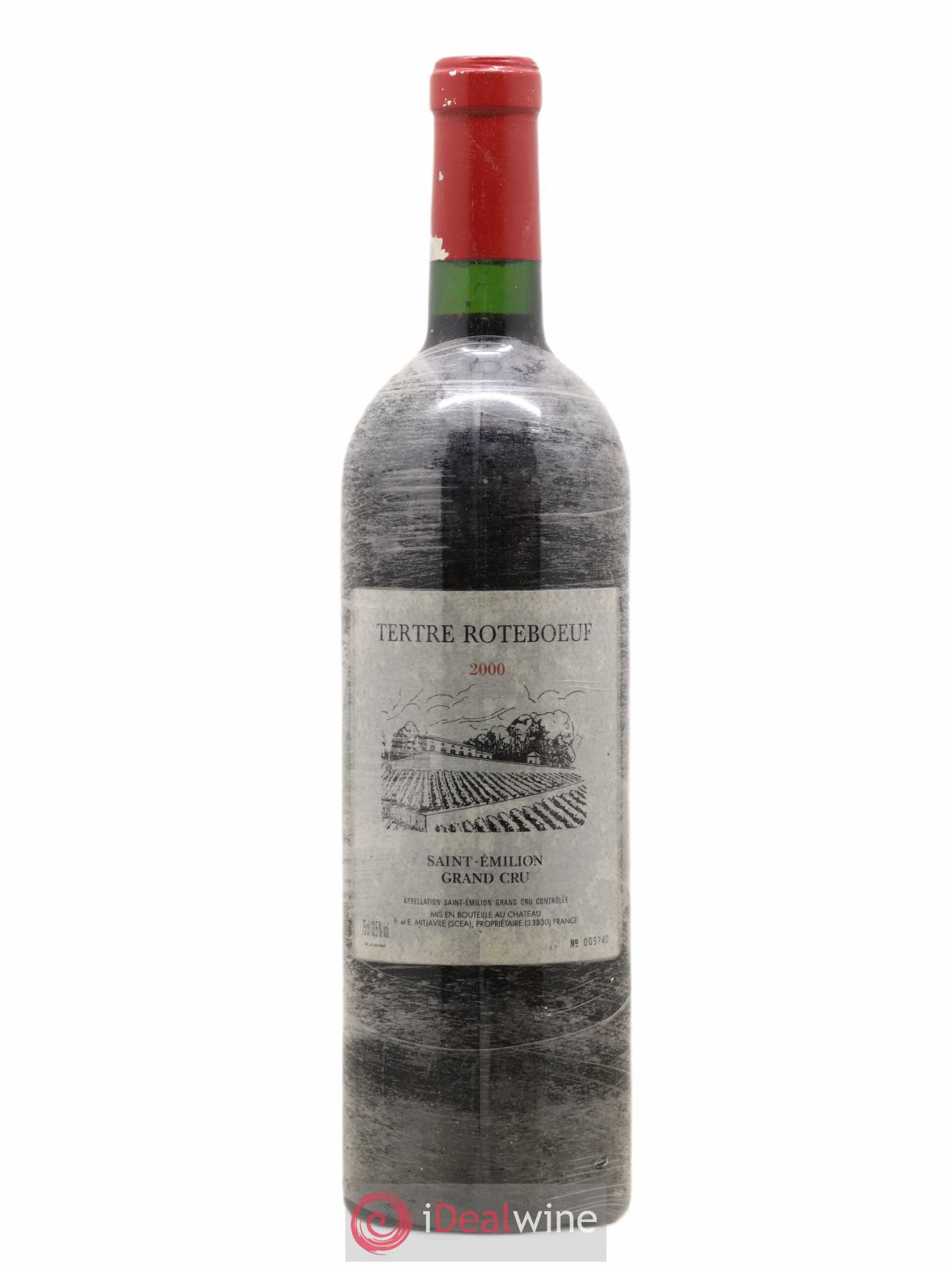 Château Tertre Roteboeuf 2000 - Lot de 1 bouteille - 0
