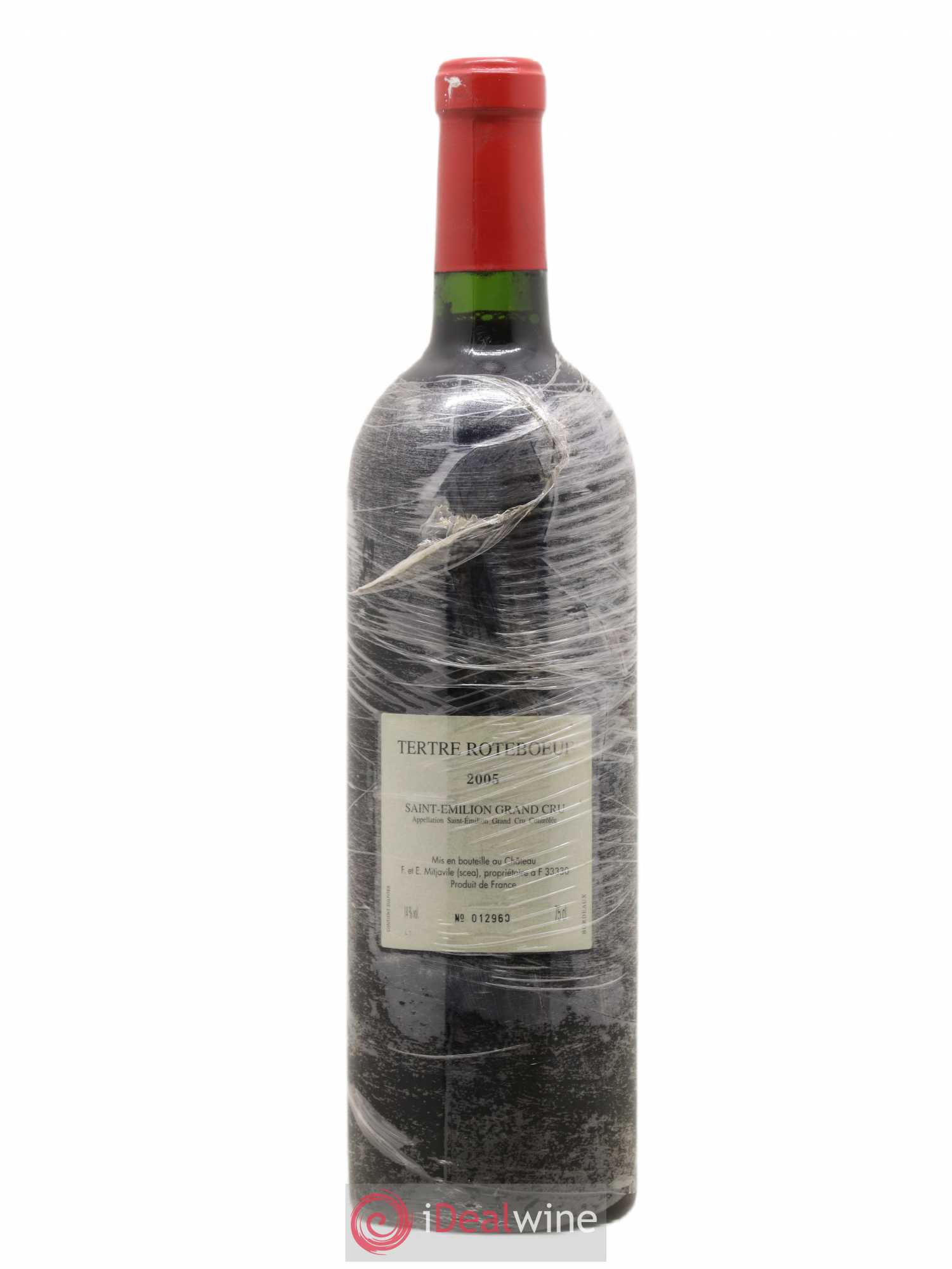 Château Tertre Roteboeuf 2005 - Lot de 1 bouteille - 1