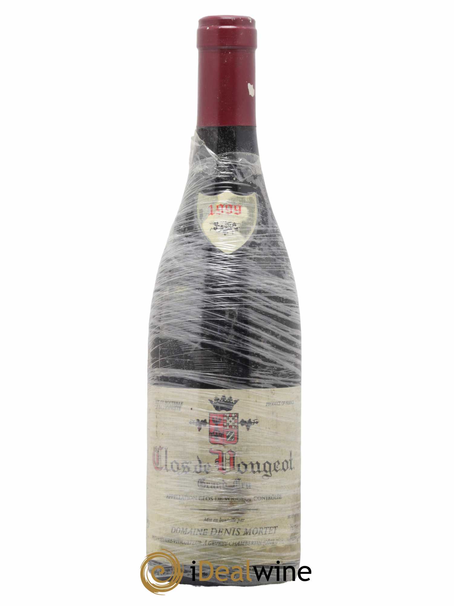 Clos de Vougeot Grand Cru Denis Mortet (Domaine) 1999 - Lot de 1 bouteille - 0