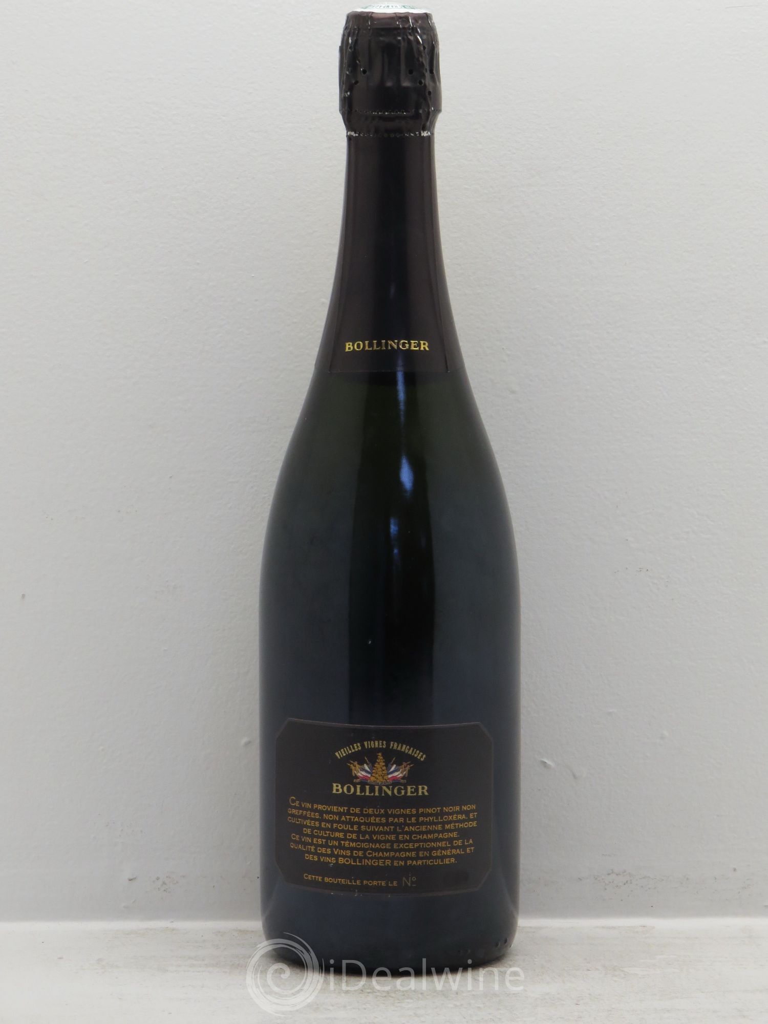 Brut Vieilles Vignes Françaises Bollinger 1990 - Lot de 1 bouteille - 1