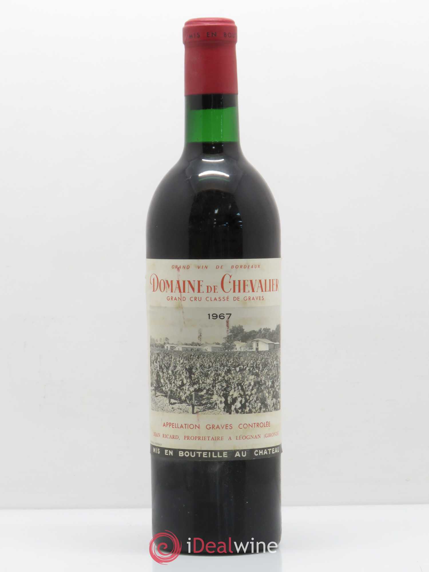 Domaine de Chevalier Cru Classé de Graves 1967 - Lot de 1 bouteille - 0