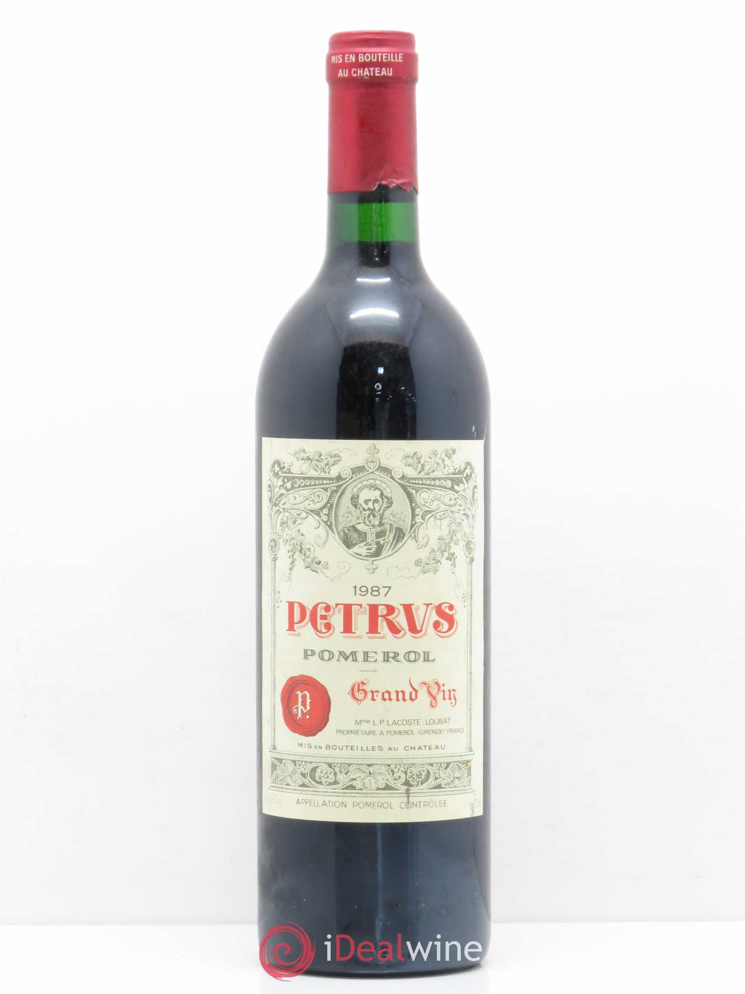 Petrus 1987 - Lot de 1 bouteille - 0