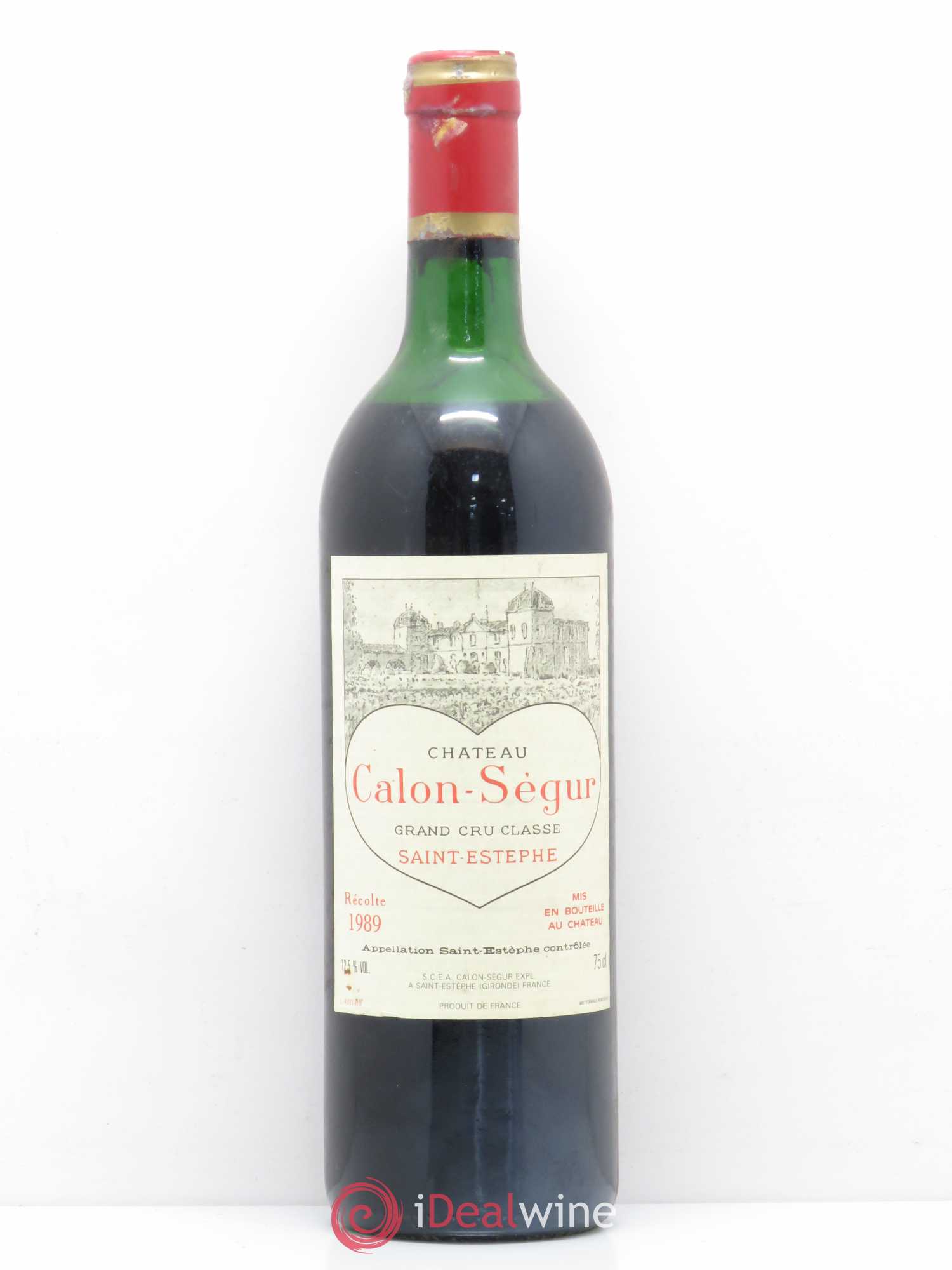 Château Calon Ségur 3ème Grand Cru Classé (sans prix de réserve) 1989 - Lot de 1 bouteille - 0