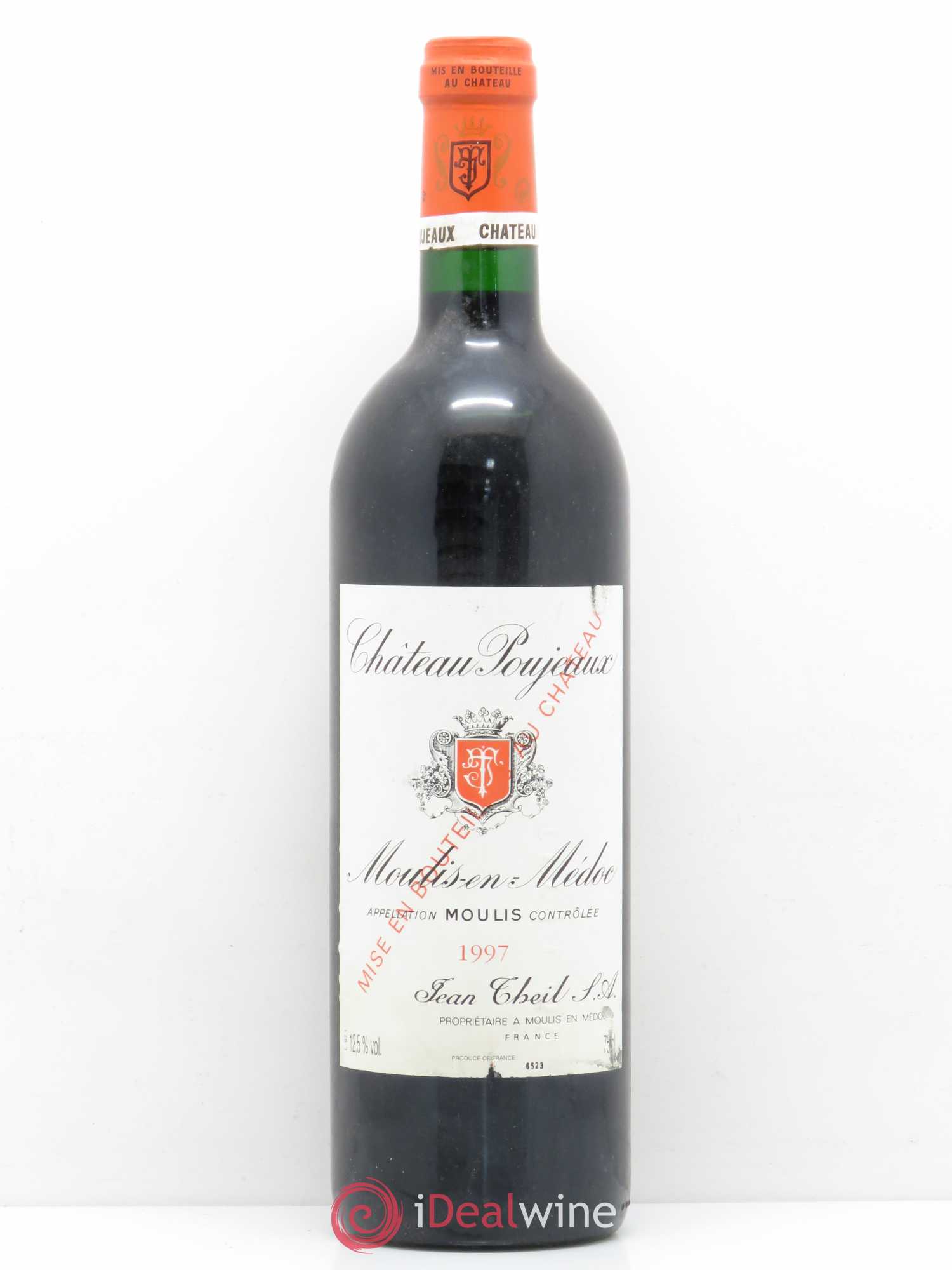 Château Poujeaux 1997 - Lot de 1 bouteille - 0
