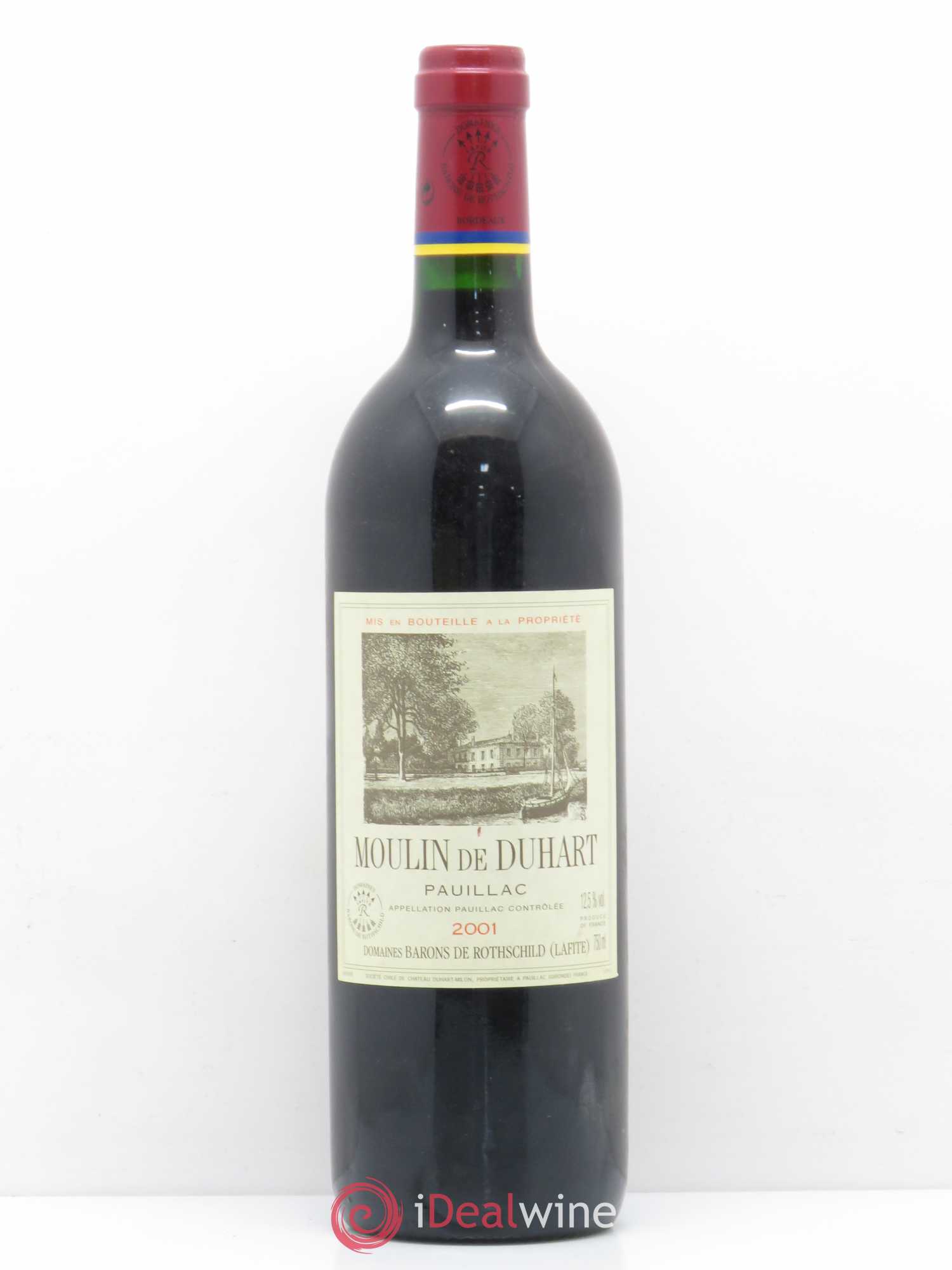 Moulin de Duhart Second Vin 2001 - Lot de 1 bouteille - 0