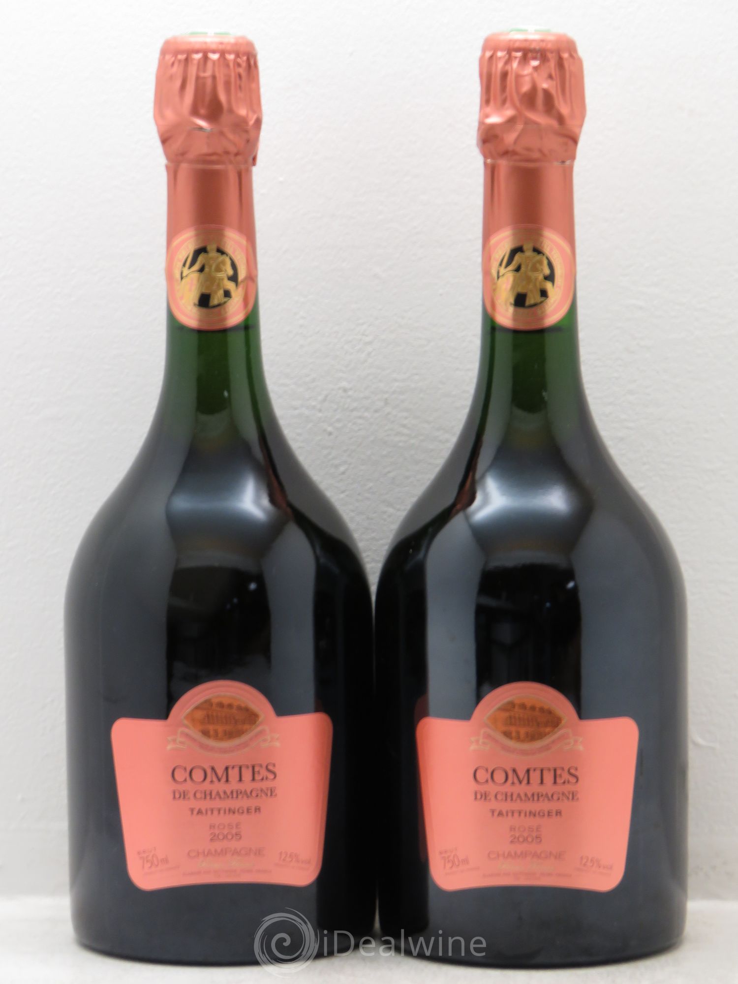 Comtes de Champagne Rosé Grand Cru Brut Taittinger 2005 - Lot de 2 bouteilles - 0