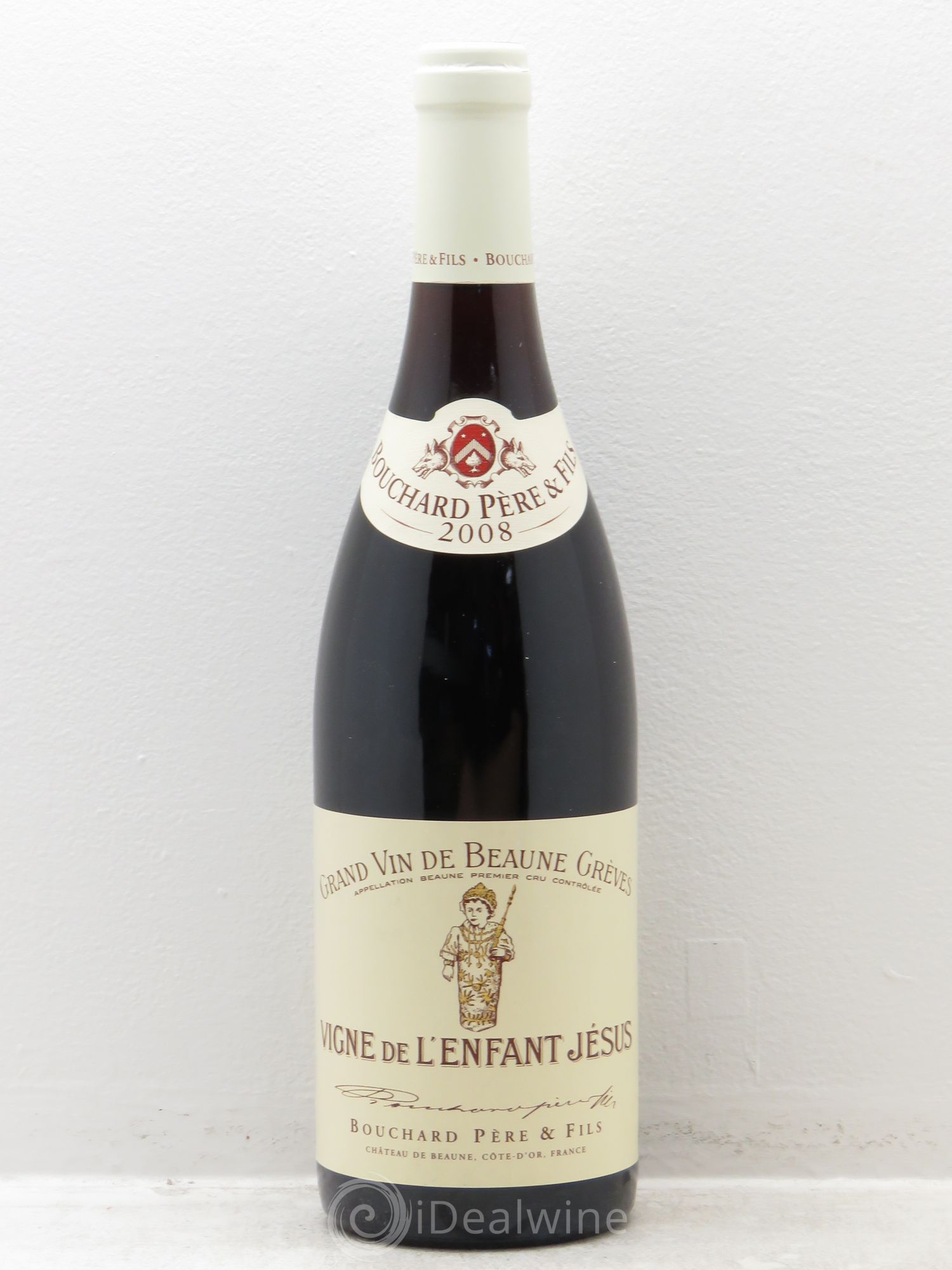 Beaune 1er Cru Grèves - Vigne de l'Enfant Jésus Bouchard Père & Fils 2008 - Lot de 6 bouteilles - 0