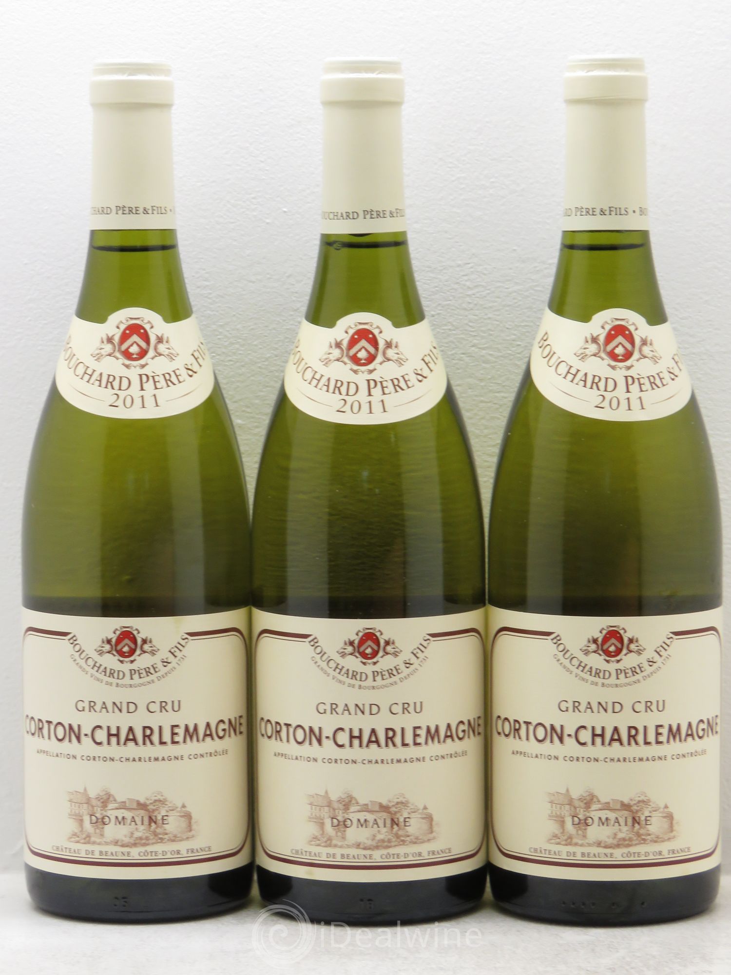 Corton-Charlemagne Grand Cru Bouchard Père & Fils 2011 - Lot de 3 bouteilles - 0