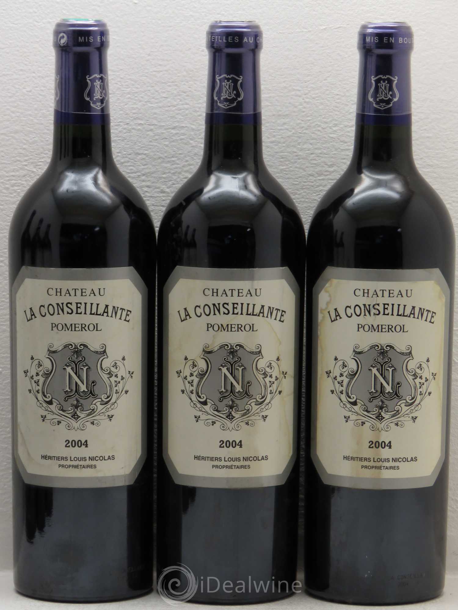 Château la Conseillante 2004 - Lot de 6 bouteilles - 1