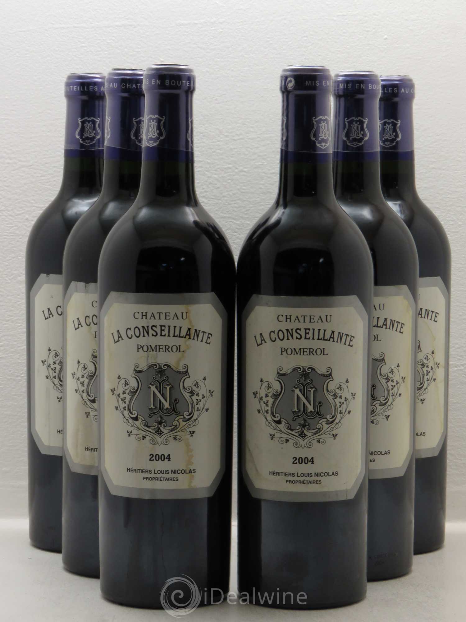 Château la Conseillante 2004 - Lot de 6 bouteilles - 0