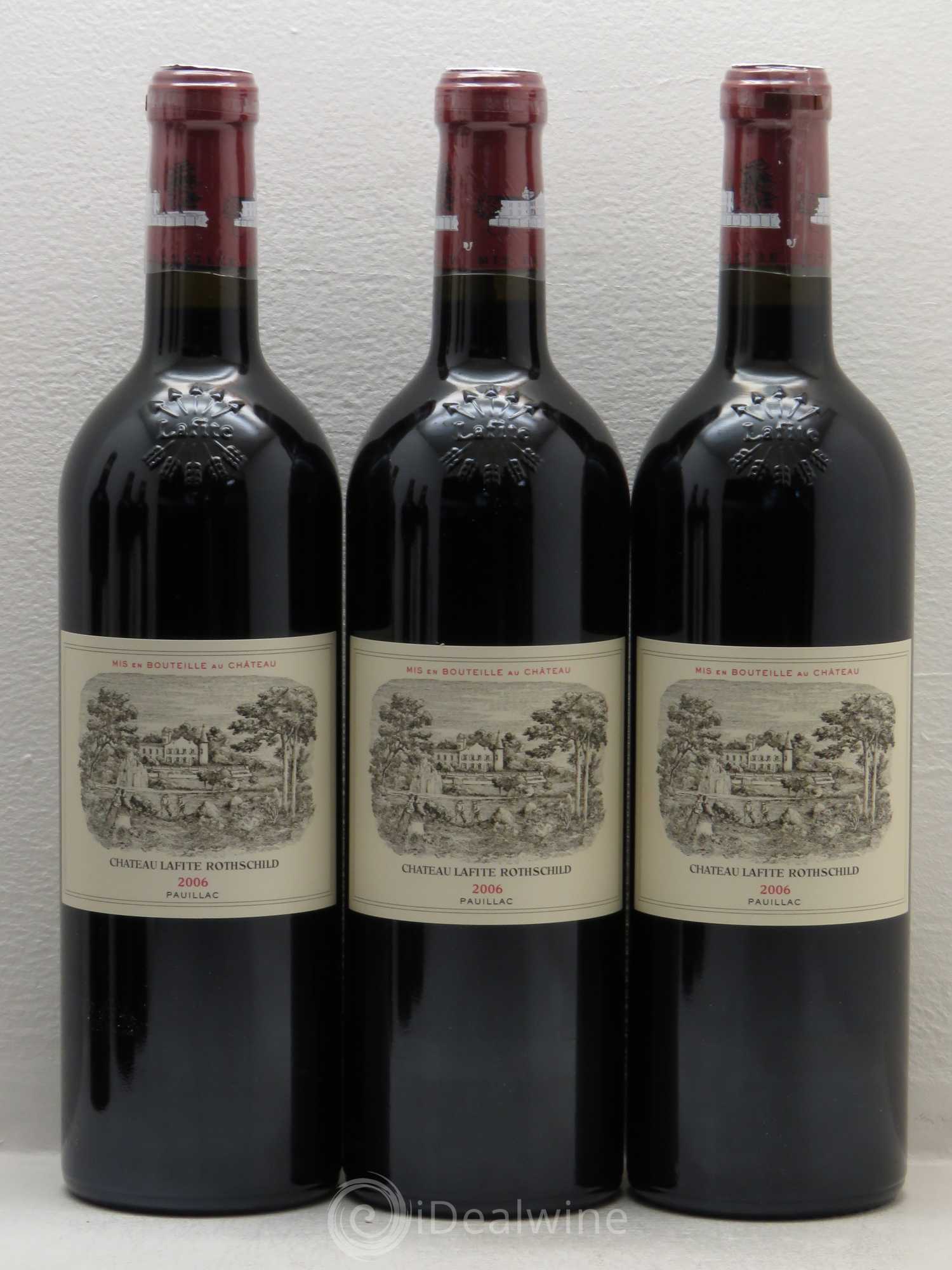 Château Lafite Rothschild 1er Grand Cru Classé 2006 - Lot de 6 bouteilles - 1