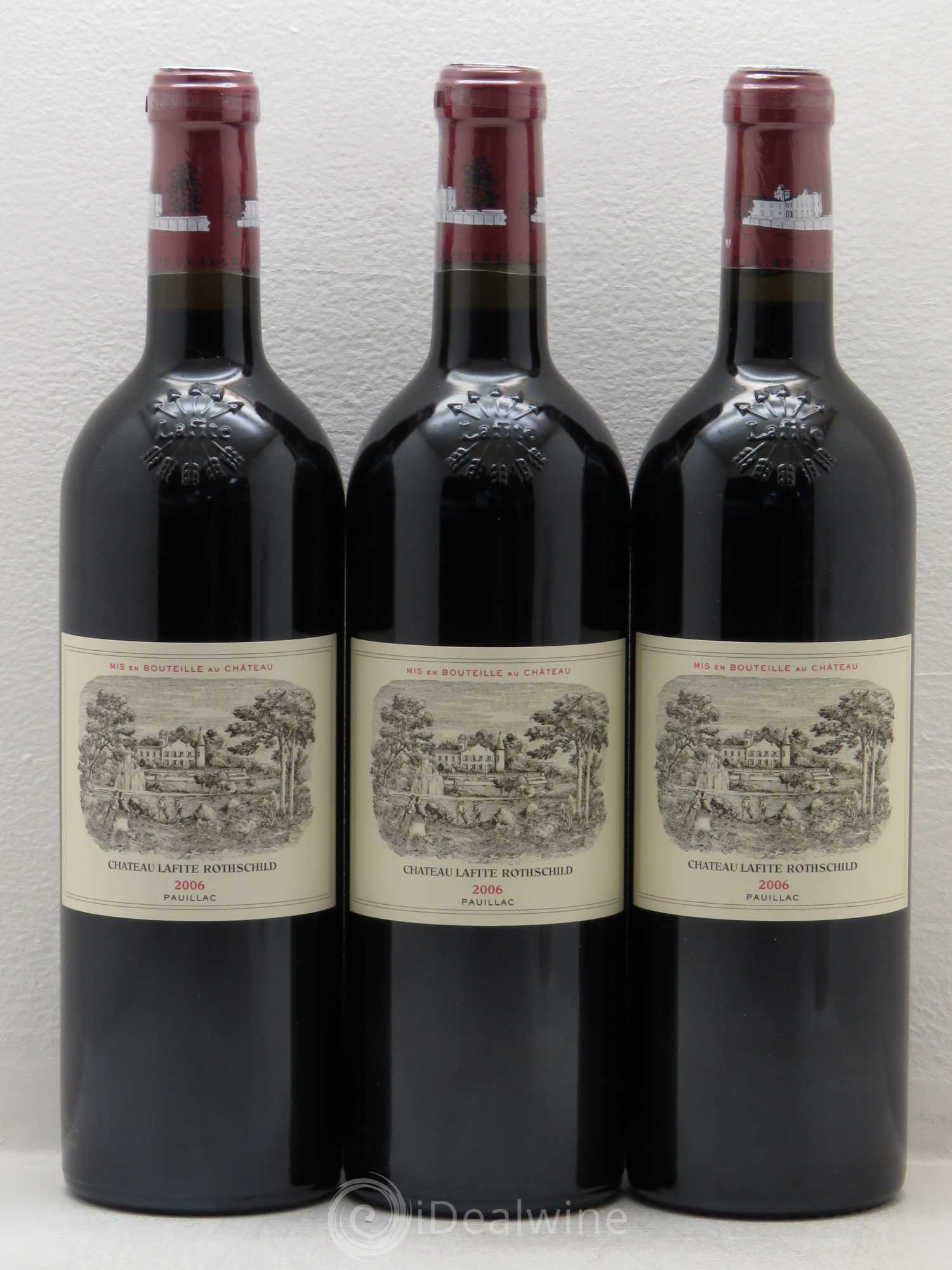 Château Lafite Rothschild 1er Grand Cru Classé 2006 - Lot de 6 bouteilles - 2