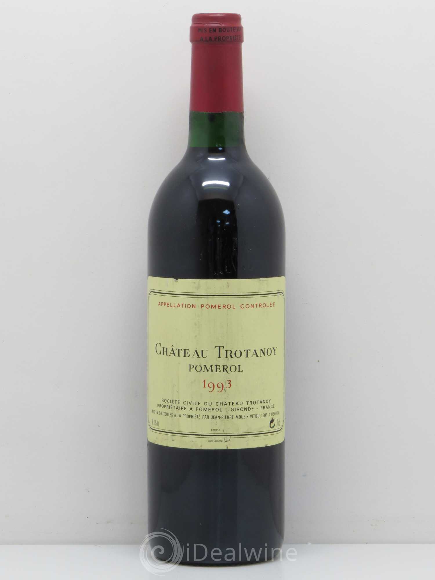Château Trotanoy 1993 - Lot de 1 bouteille - 0