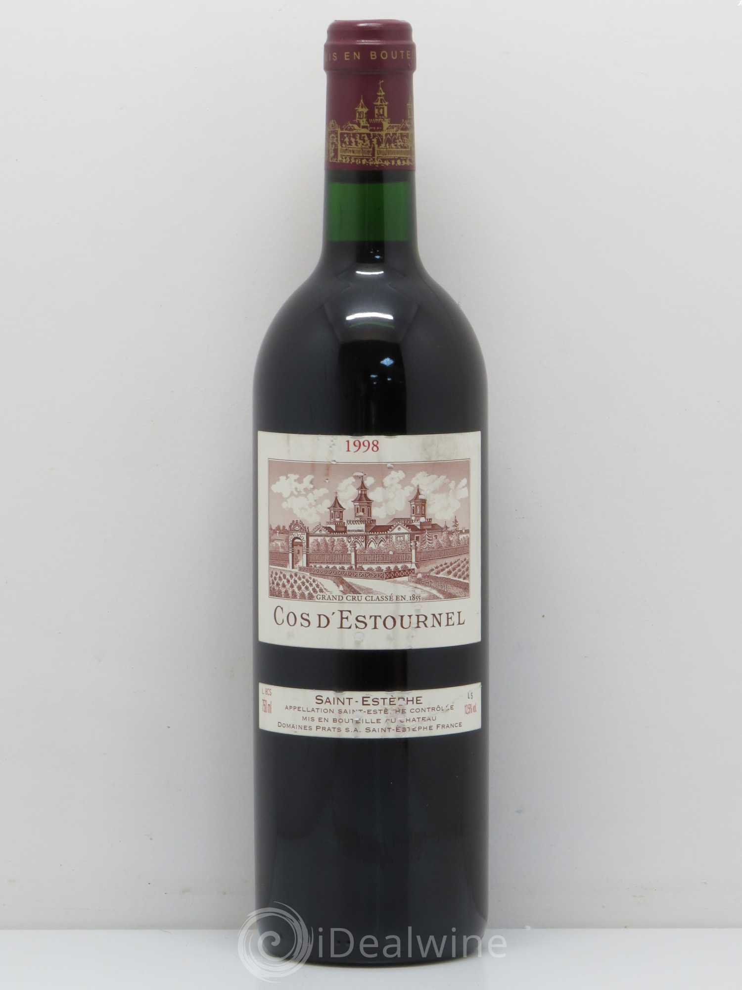 Cos d'Estournel 2ème Grand Cru Classé 1998 - Lot de 1 bouteille - 0