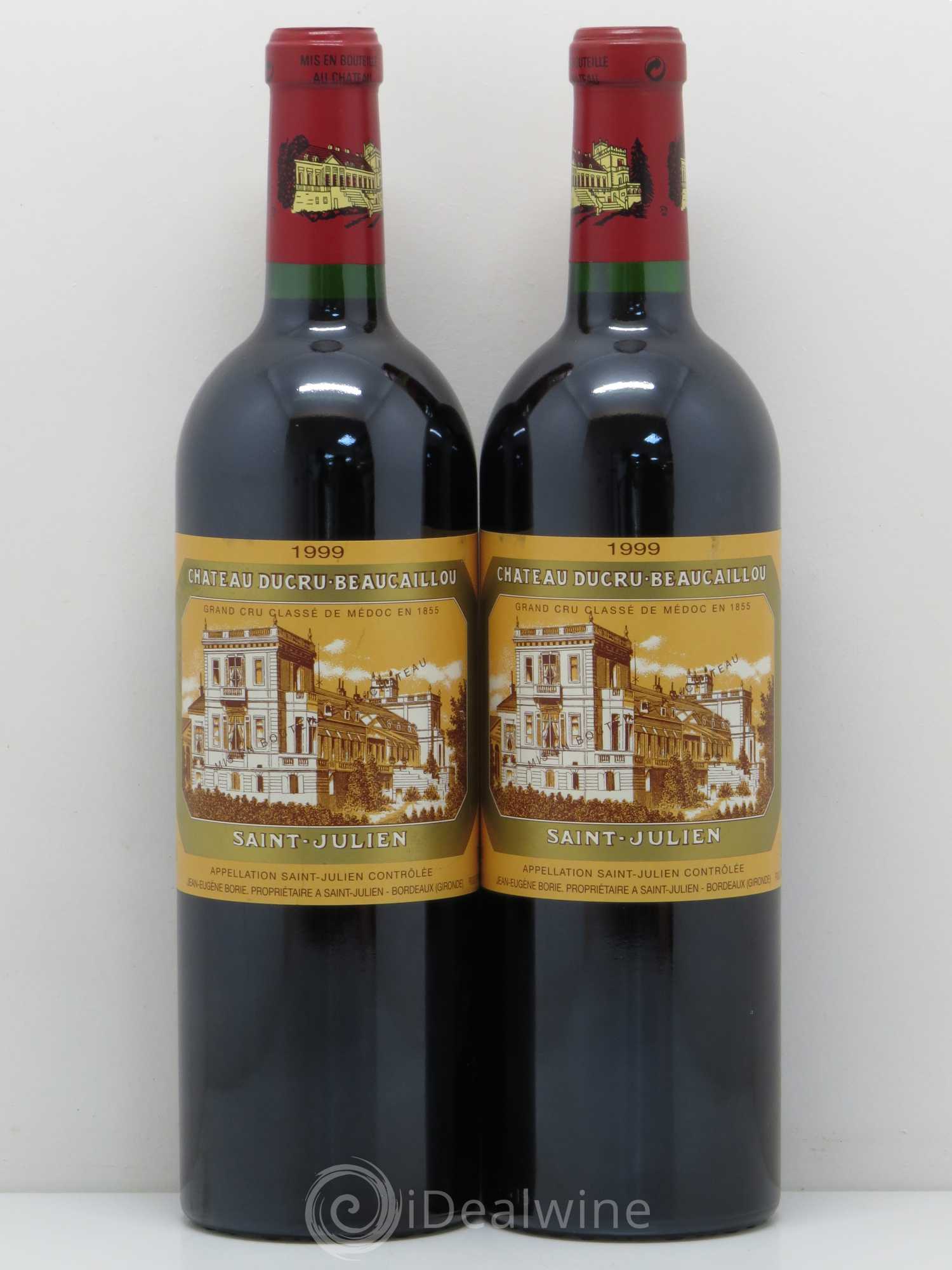 Château Ducru Beaucaillou 2ème Grand Cru Classé 1999 - Lot de 2 bouteilles - 0