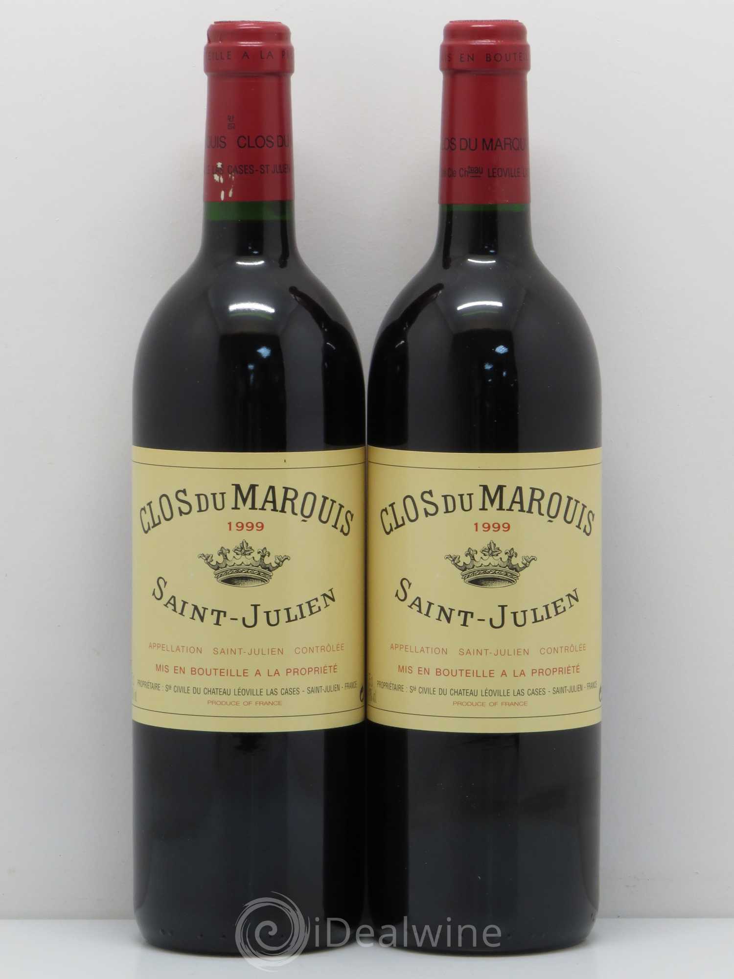 Clos du Marquis 1999 - Lot de 2 bouteilles - 0