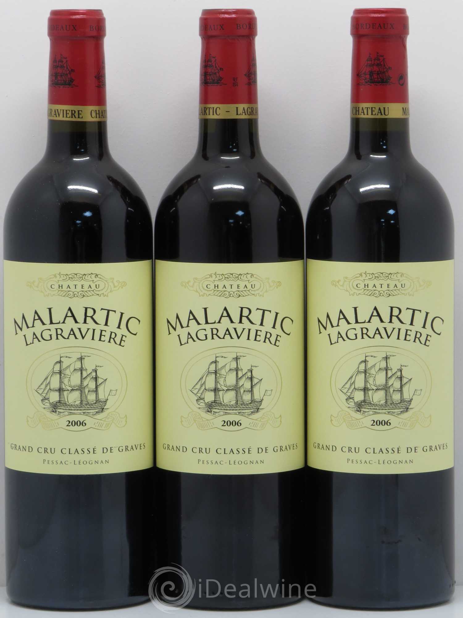 Château Malartic-Lagravière Cru Classé de Graves 2006 - Lot de 6 bouteilles - 2