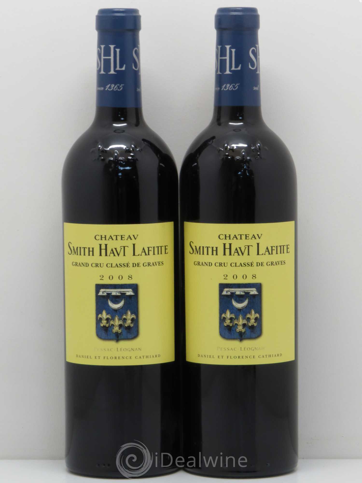 Château Smith Haut Lafitte Cru Classé de Graves 2008 - Lot de 2 bouteilles - 0