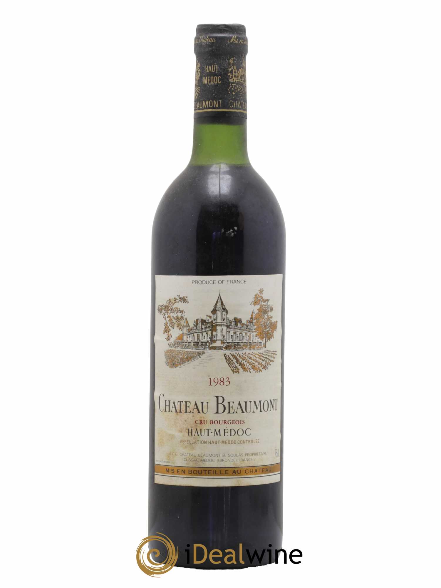 Château Beaumont Cru Bourgeois 1983 - Lot de 1 bouteille - 0
