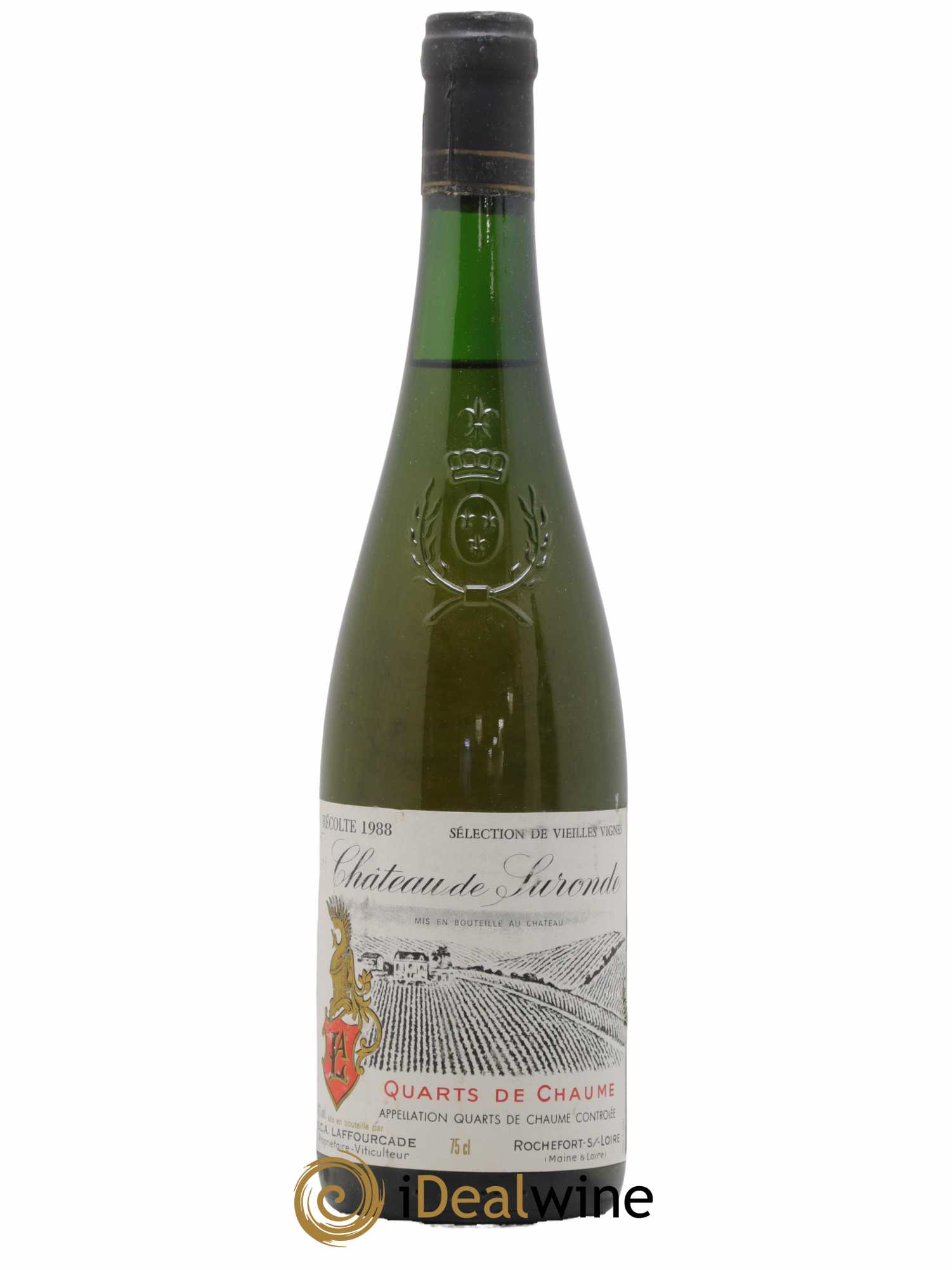Quarts de Chaume Château de Suronde sélection de vieilles vignes 1988 - Lotto di 1 bottiglia - 0