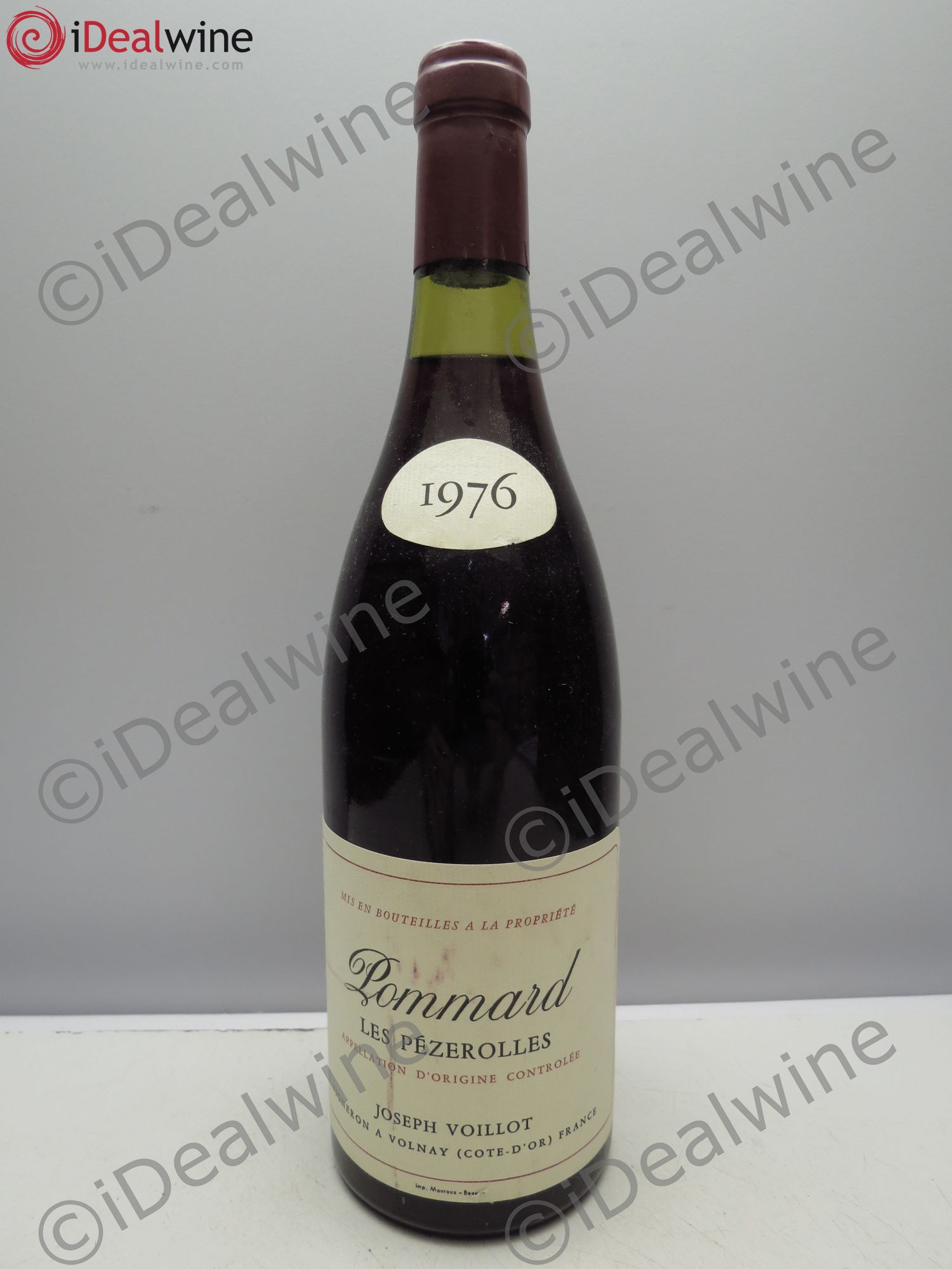 Pommard 1er Cru J.Voillot 1976 - Posten von 1 Flasche - 0