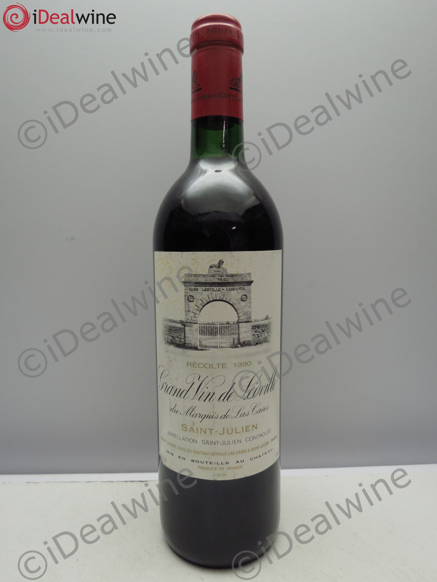 Château Léoville Las Cases 2ème Grand Cru Classé 1990 - Lot de 1 bouteille - 0
