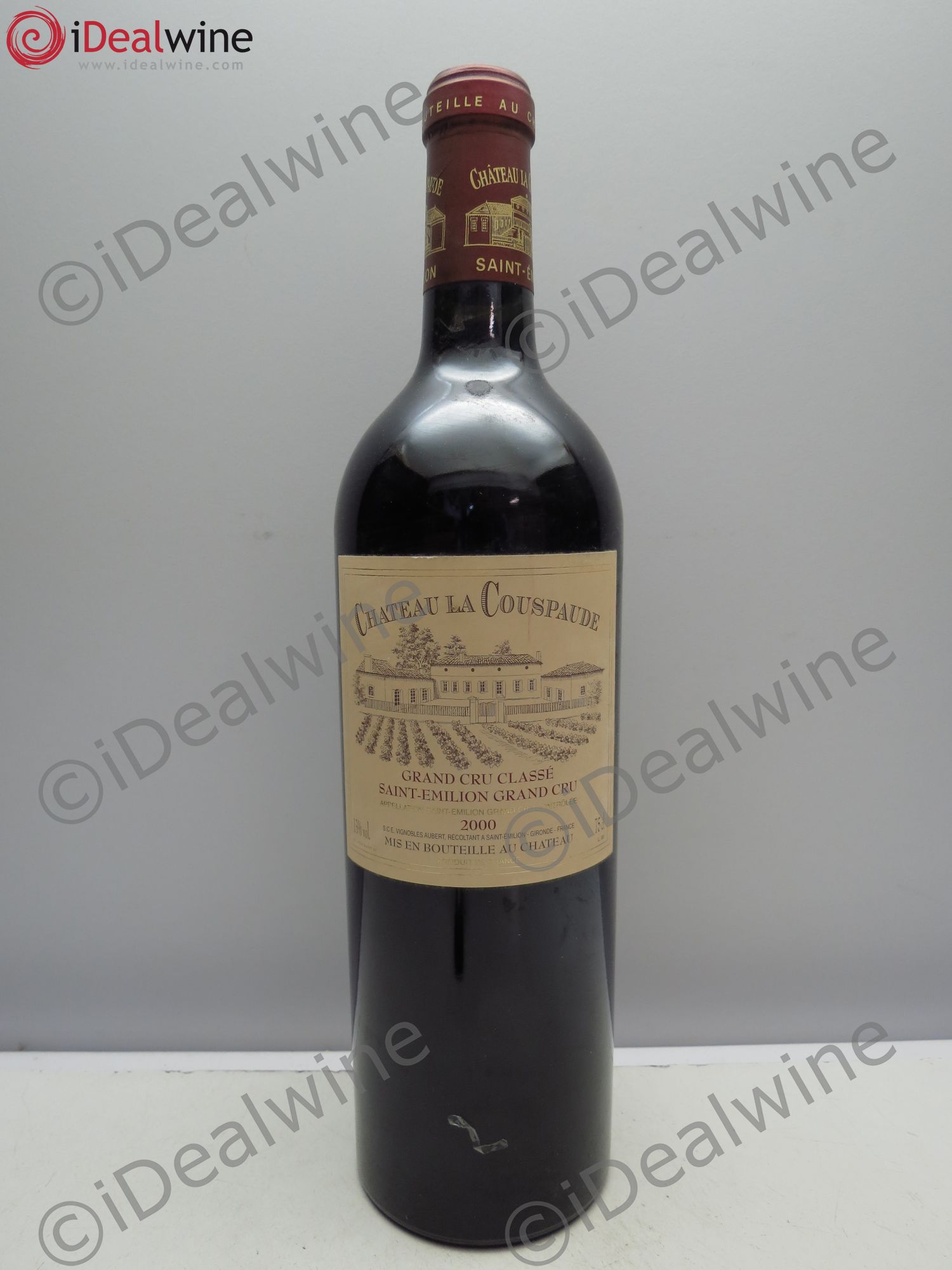 Château la Couspaude Grand Cru Classé 2000 - Lot de 1 bouteille - 0