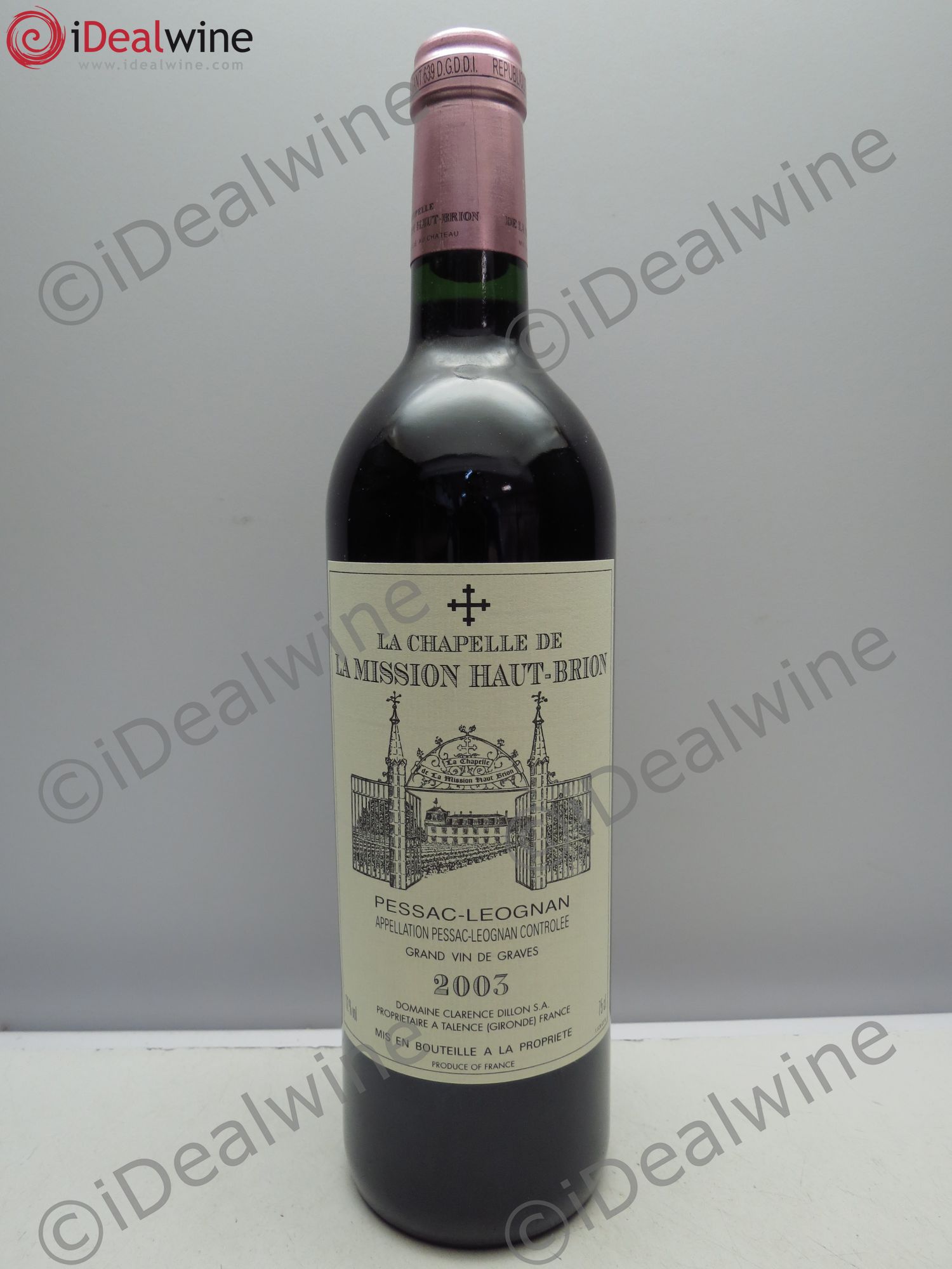 La Chapelle de La Mission Haut-Brion Second Vin 2003 - Lot de 1 bouteille - 0