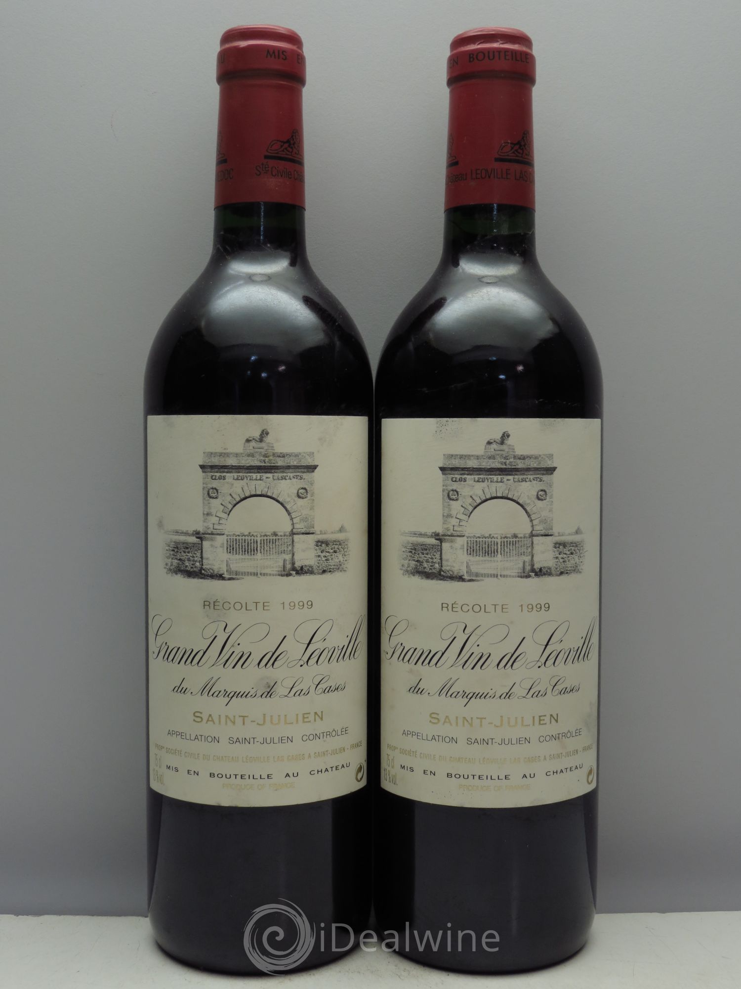 Château Léoville Las Cases 2ème Grand Cru Classé 1999 - Lot de 2 bouteilles - 0