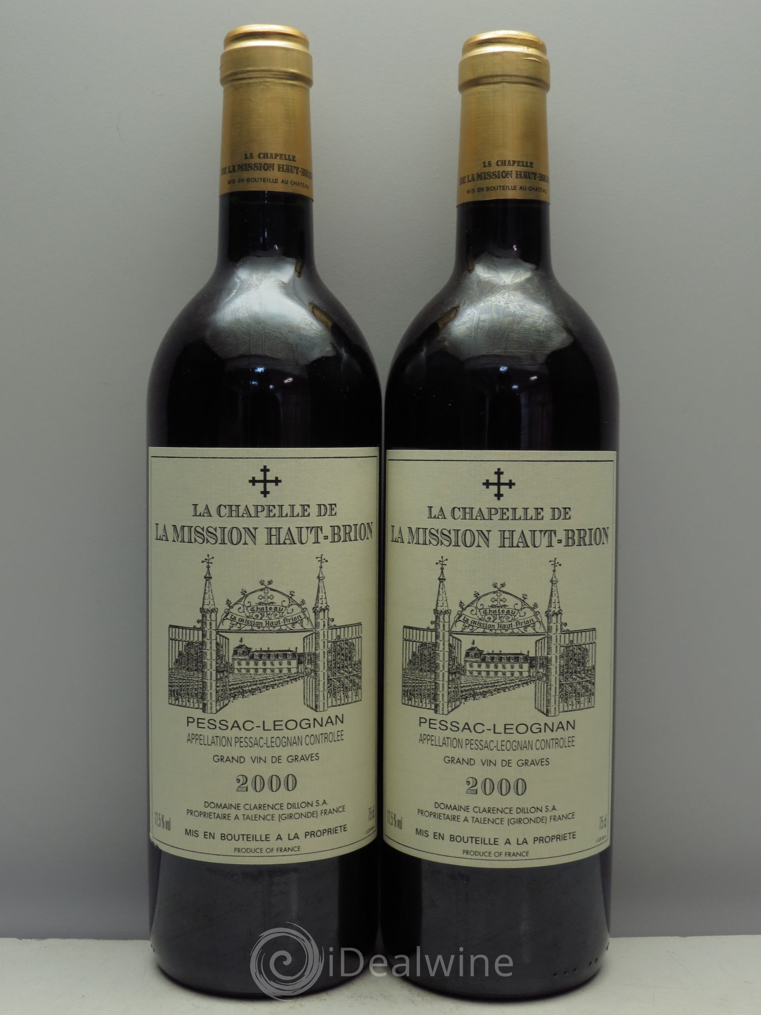 La Chapelle de La Mission Haut-Brion Second Vin 2000 - Lot de 2 bouteilles - 0